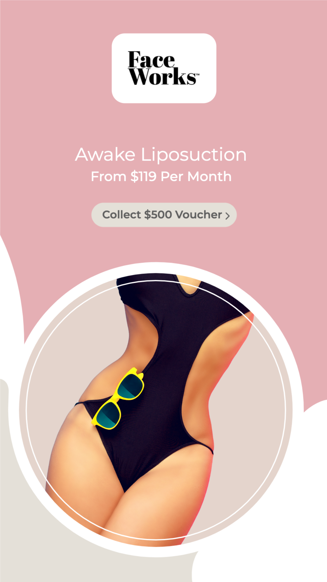 Face Works Plastic Surgery Facebook ad