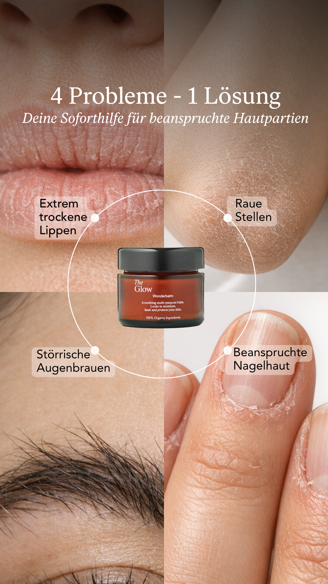 The Glow - Organic Skincare Facebook ad from Apr 30, 2026