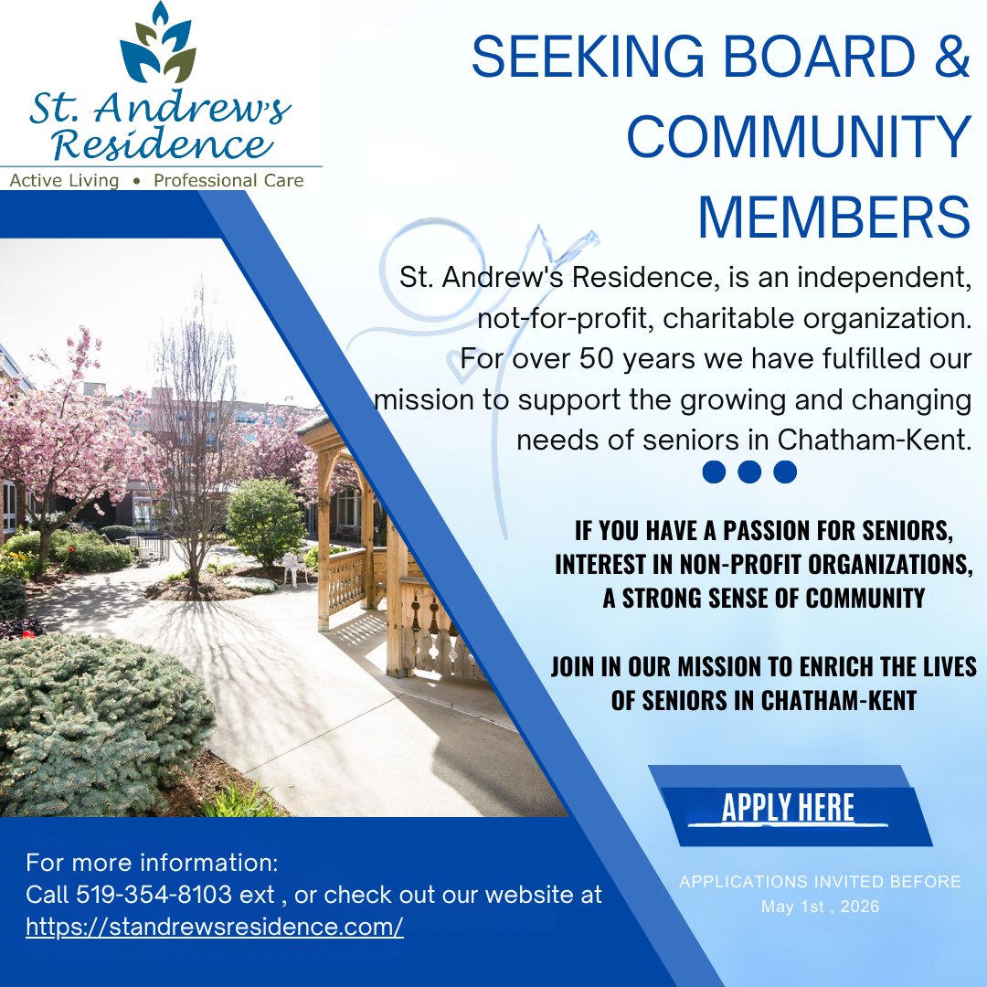 St. Andrew's Residence Facebook ad: Did you know.