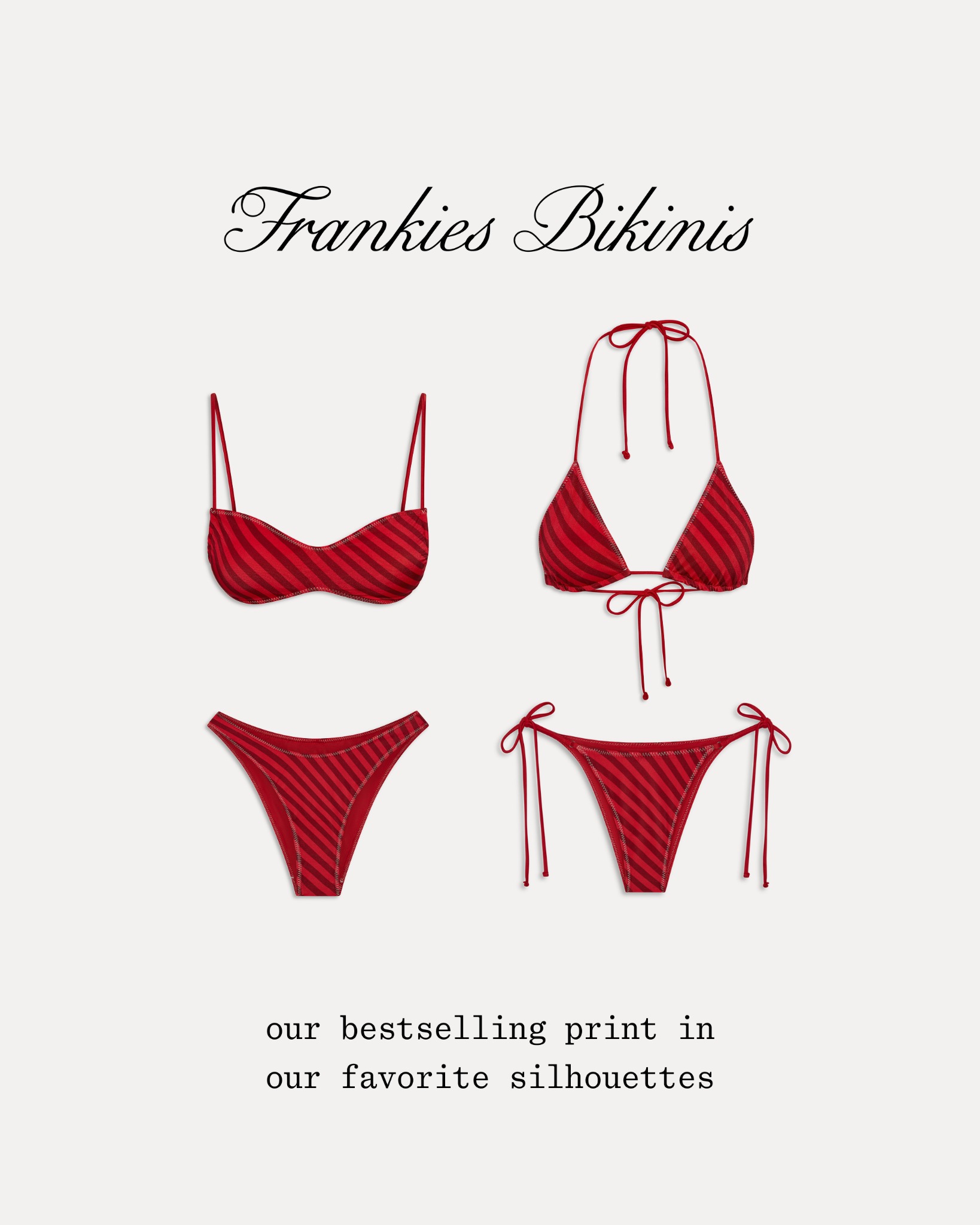 Frankies Bikinis Facebook ad