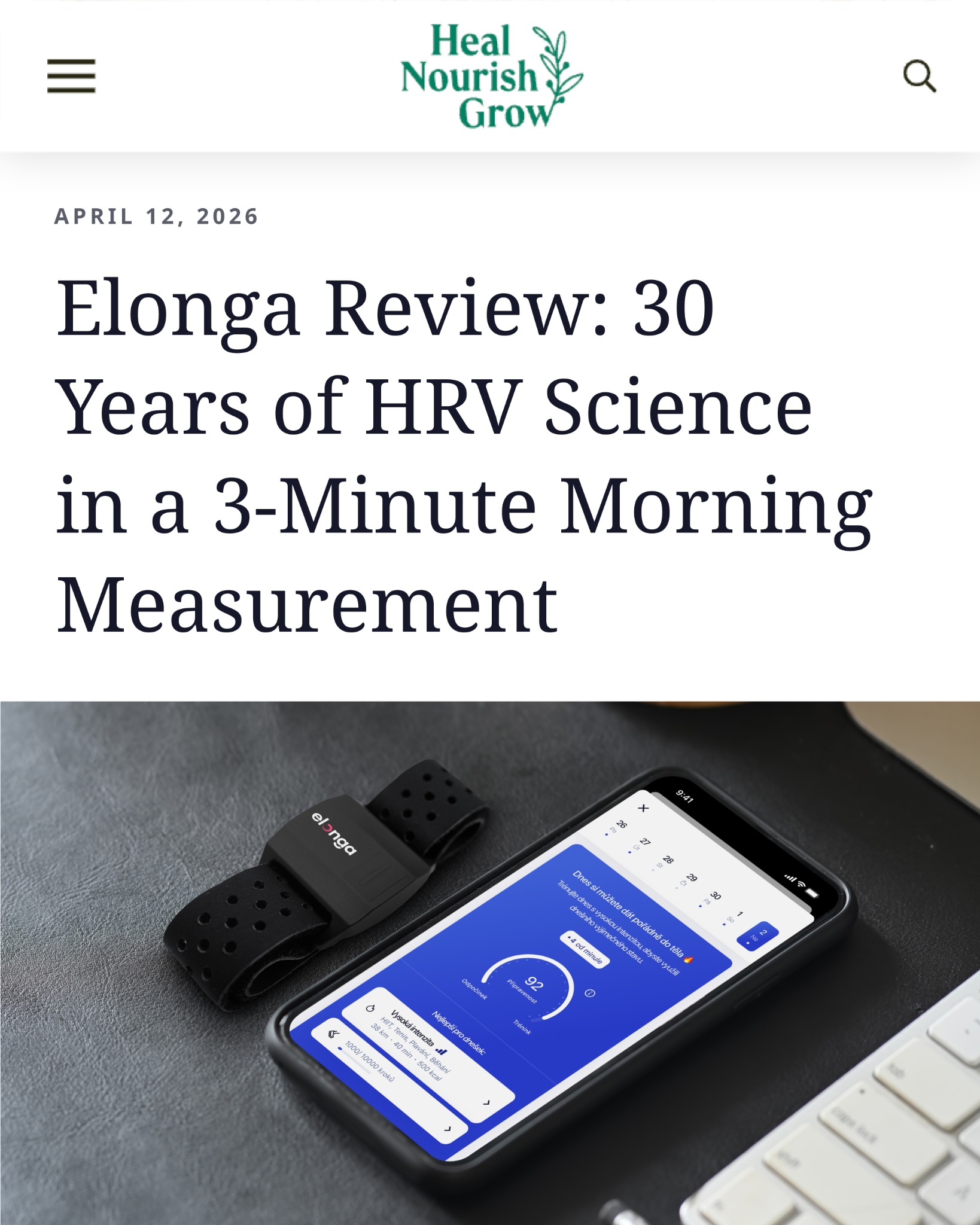 Elonga US Facebook ad
