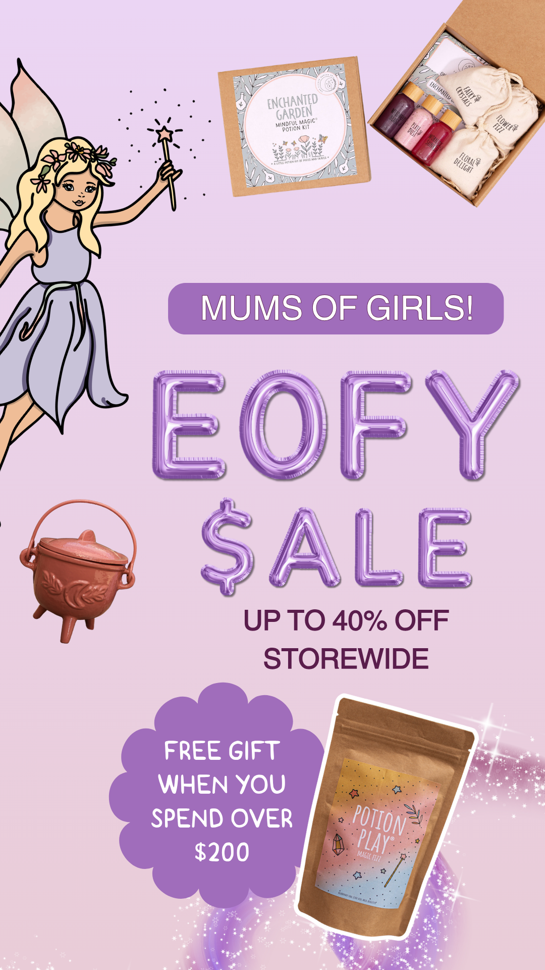 The Little Potion Co Facebook ad
