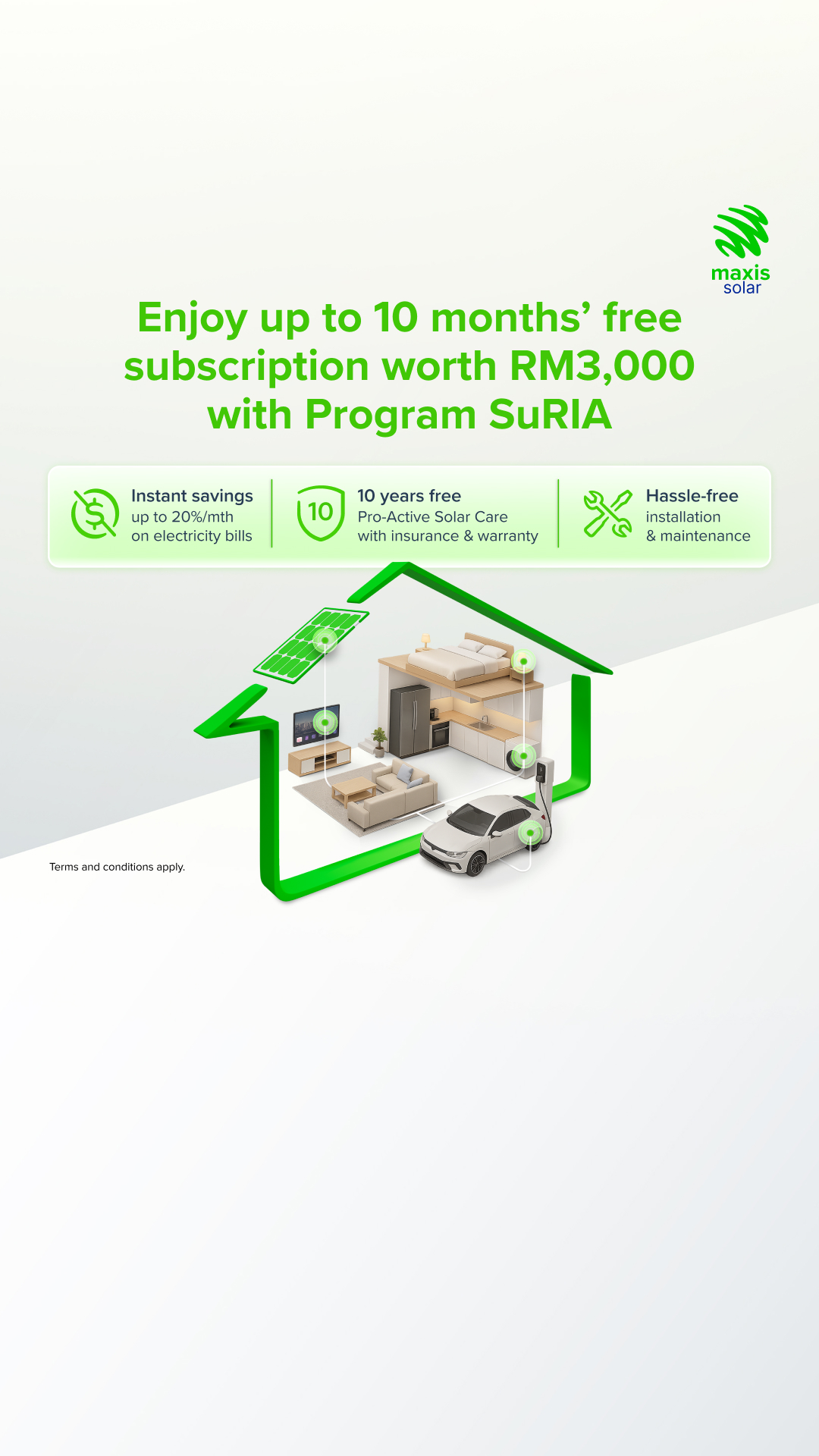 Maxis Facebook ad