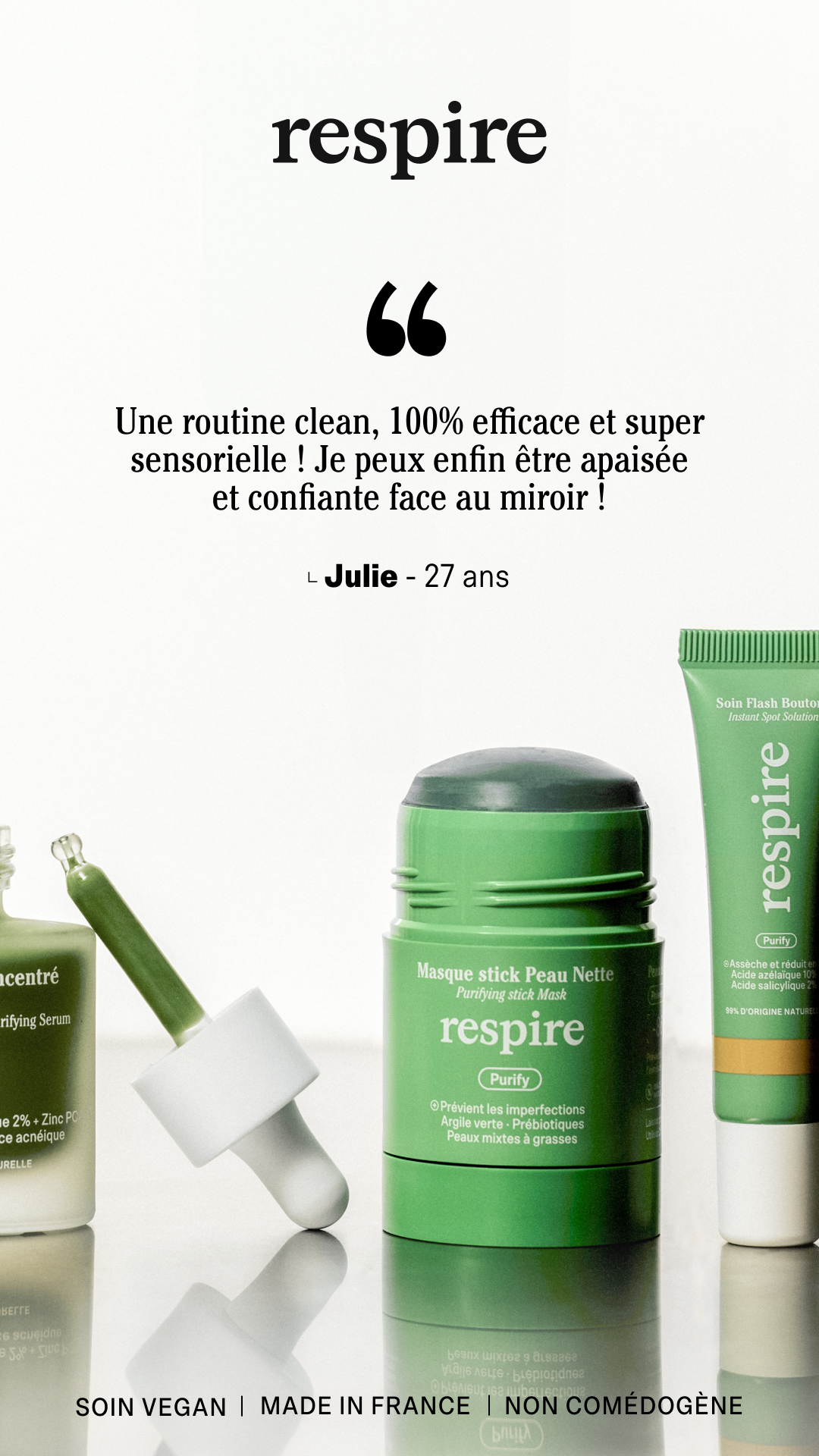 Respire Facebook ad