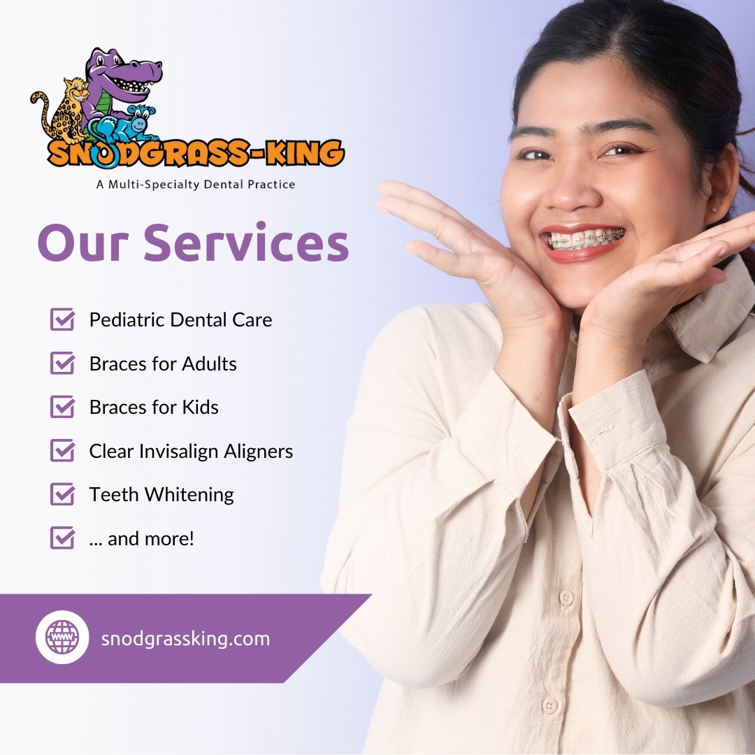 Snodgrass-King Dental Associates Facebook ad: Comprehensive Dental Care Under One Roof!