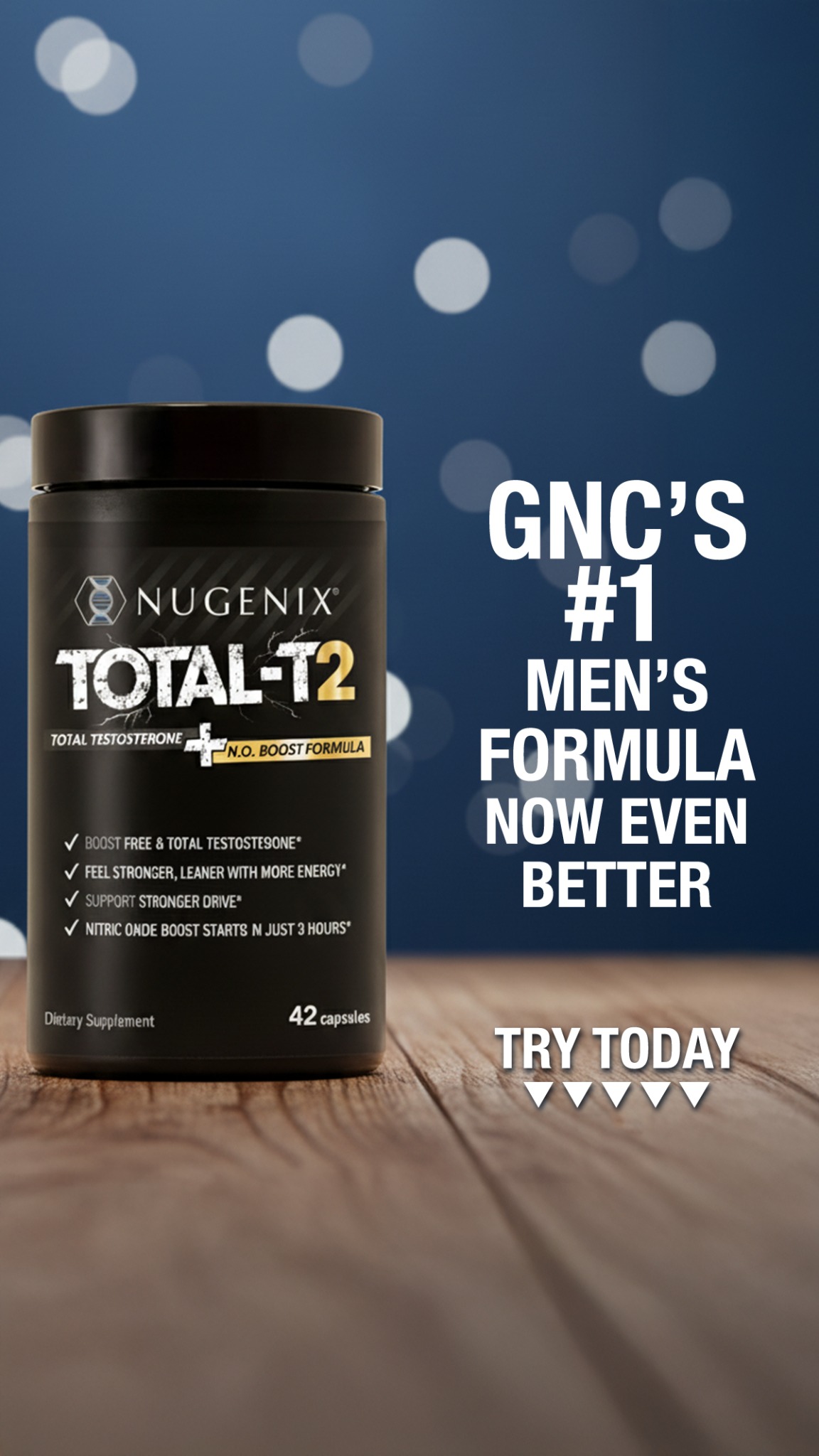 GNC Live Well Facebook ad