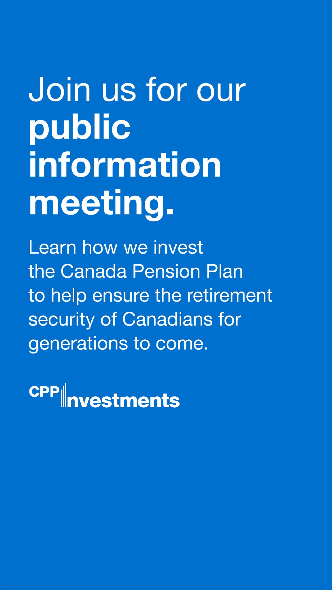 CPP Investments Facebook ad from Feb 10, 2026