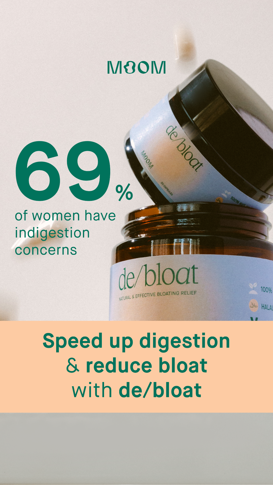 Moom Health Facebook ad
