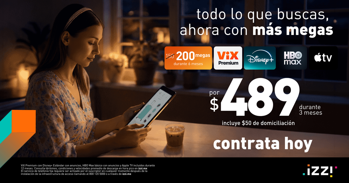 Distribuidor Autorizado izzi Facebook ad from May 17, 2026