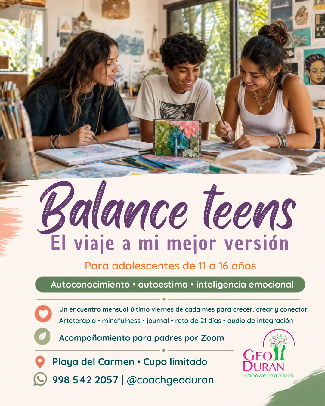 Coach Geo Duran SelfLove Method Facebook ad