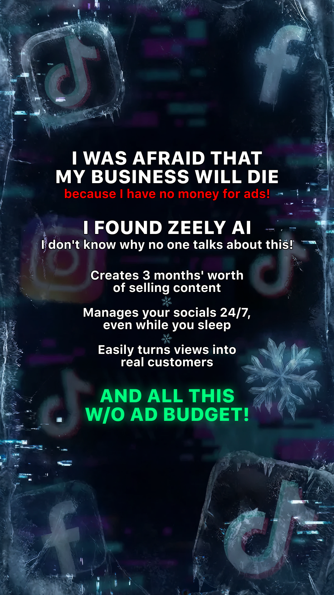 Zeely Facebook ad