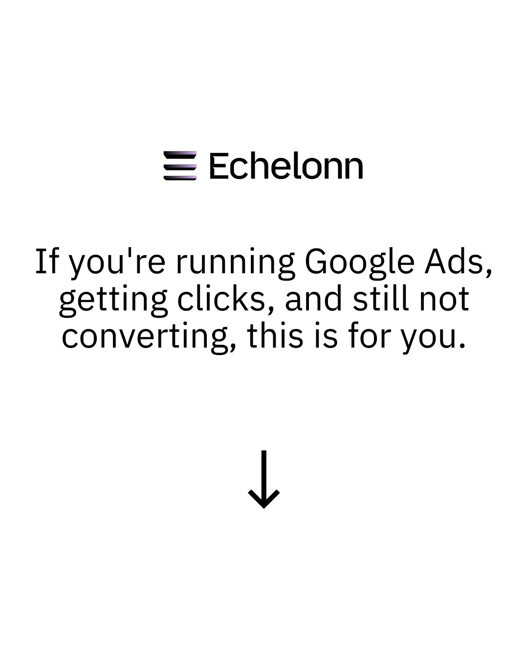 Echelonn Facebook ad