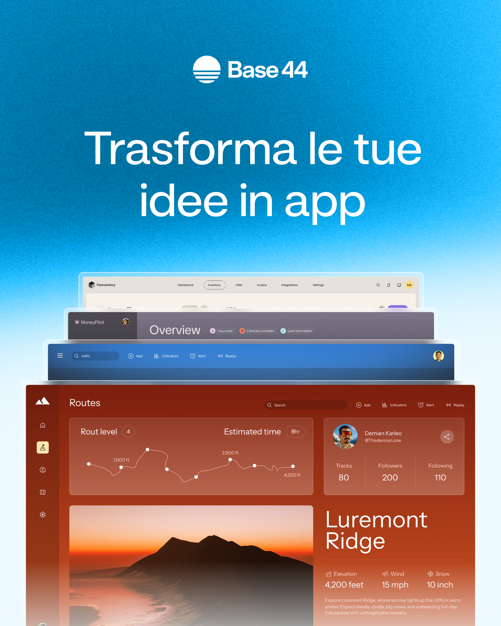 Base44 Facebook ad