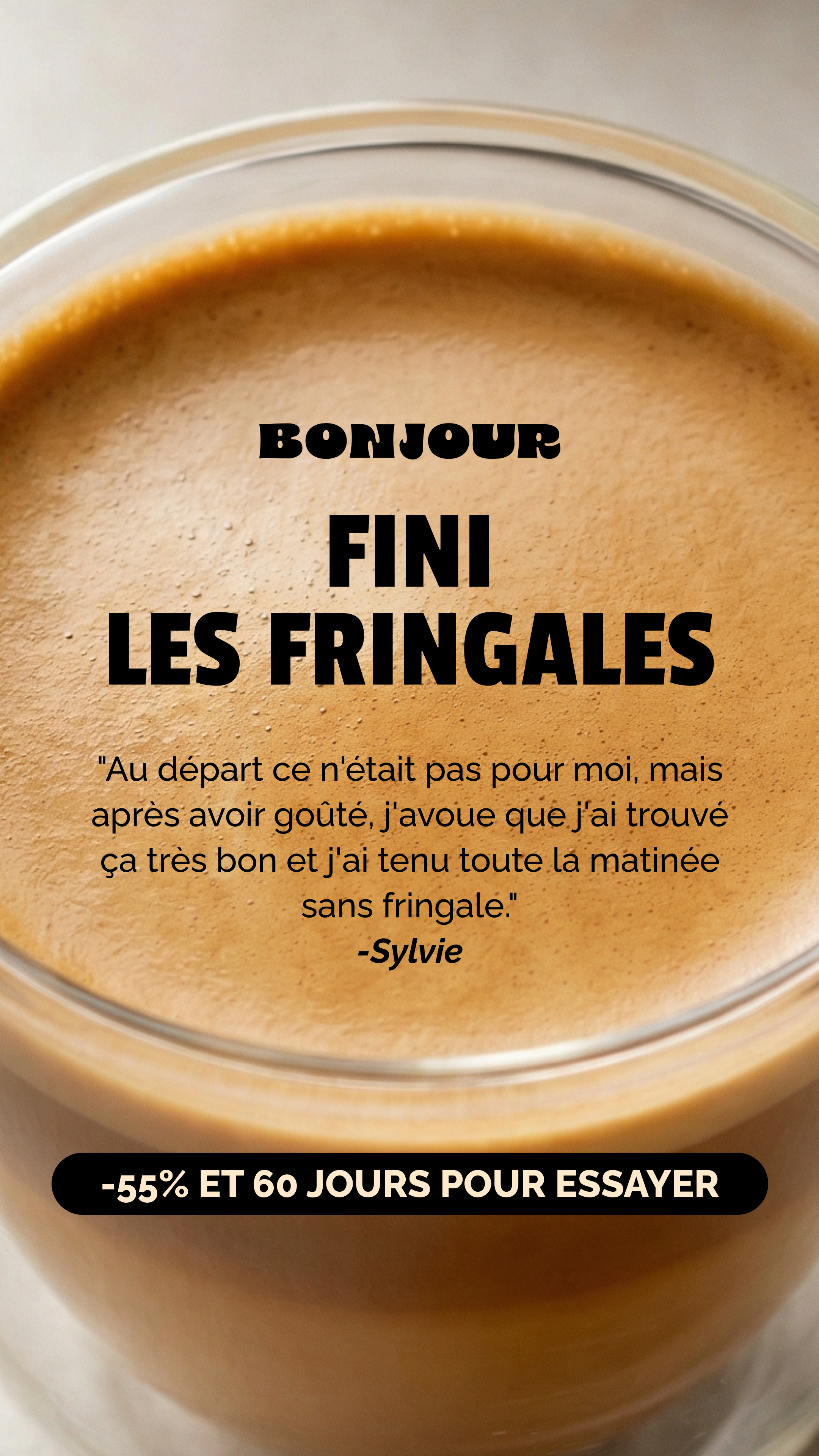 Bonjour Facebook ad