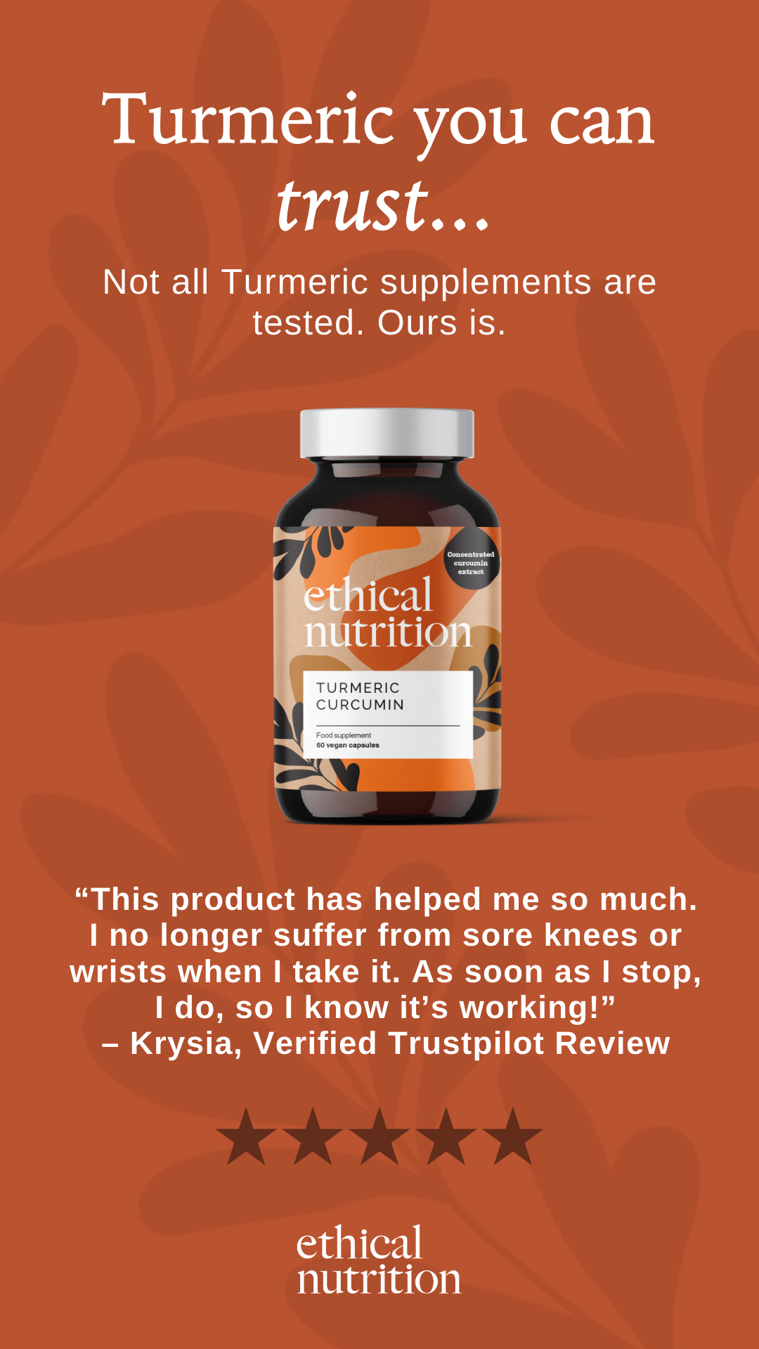 Ethical Nutrition Facebook ad from Feb 26, 2026