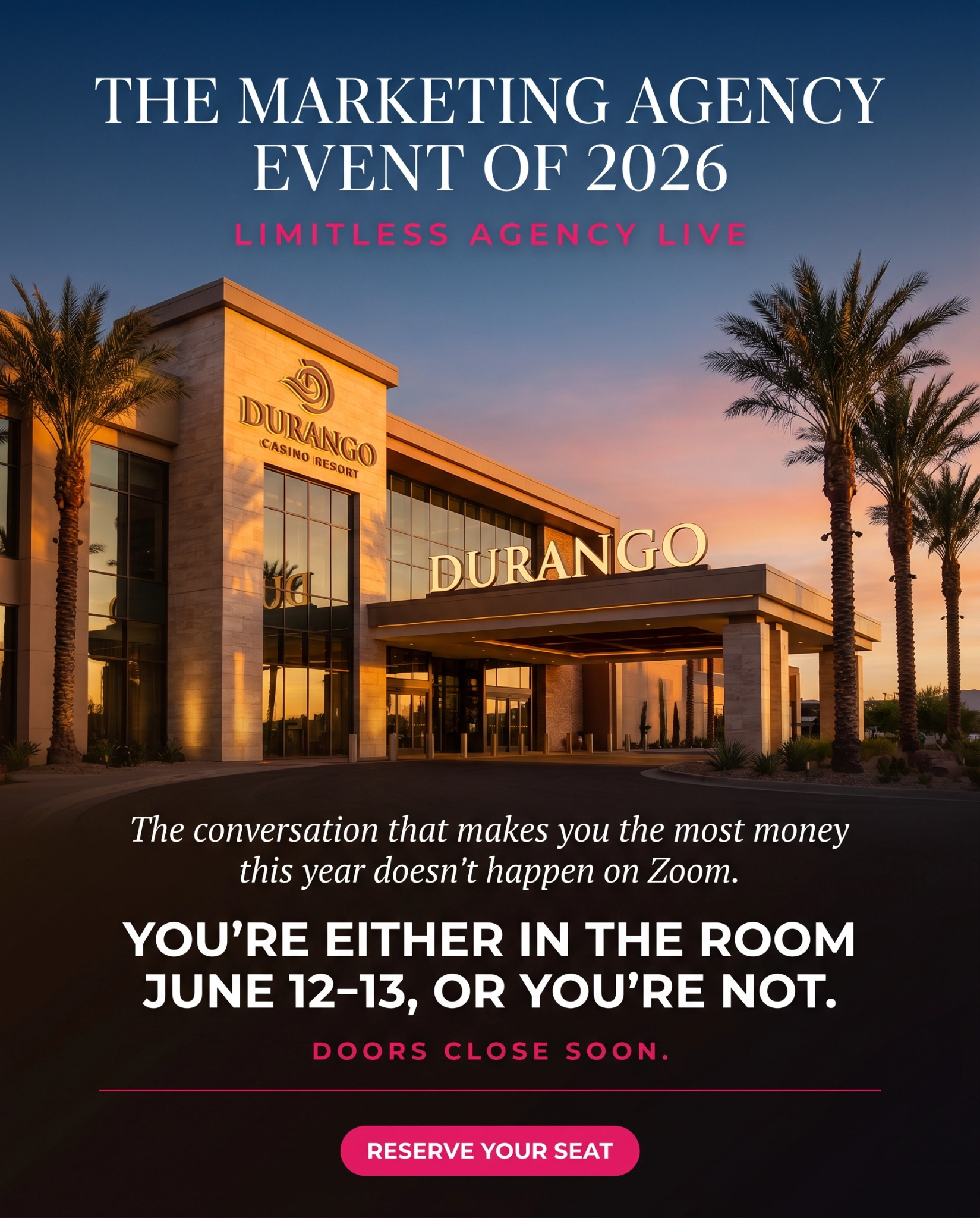 Gill Valerio - Limitless Agency Facebook ad: What Happens in Vegas, Scales Agencies.