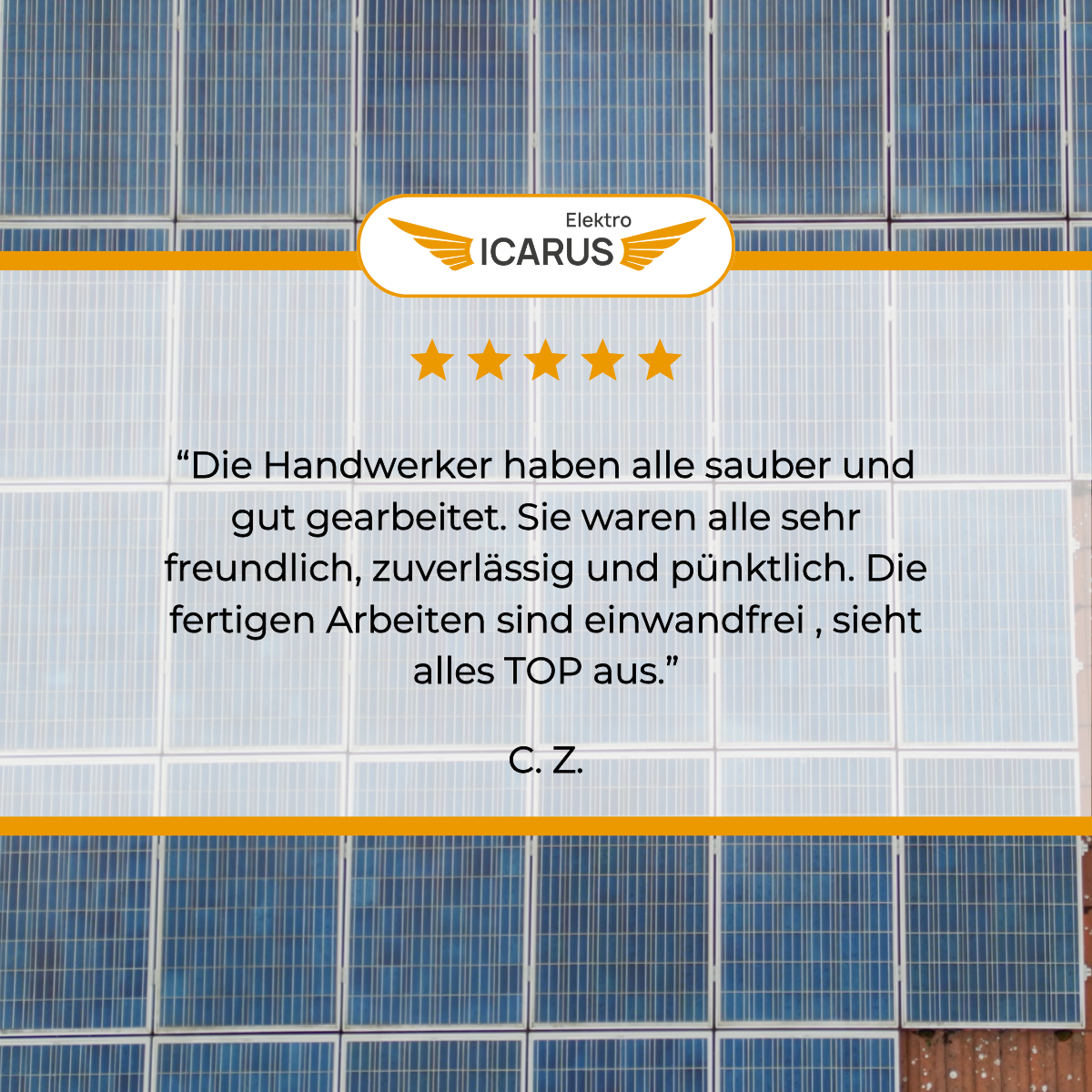 Icarus Elektro GmbH Facebook ad: Die Icarus Elektro GmbH senkt Ihre Energiekosten