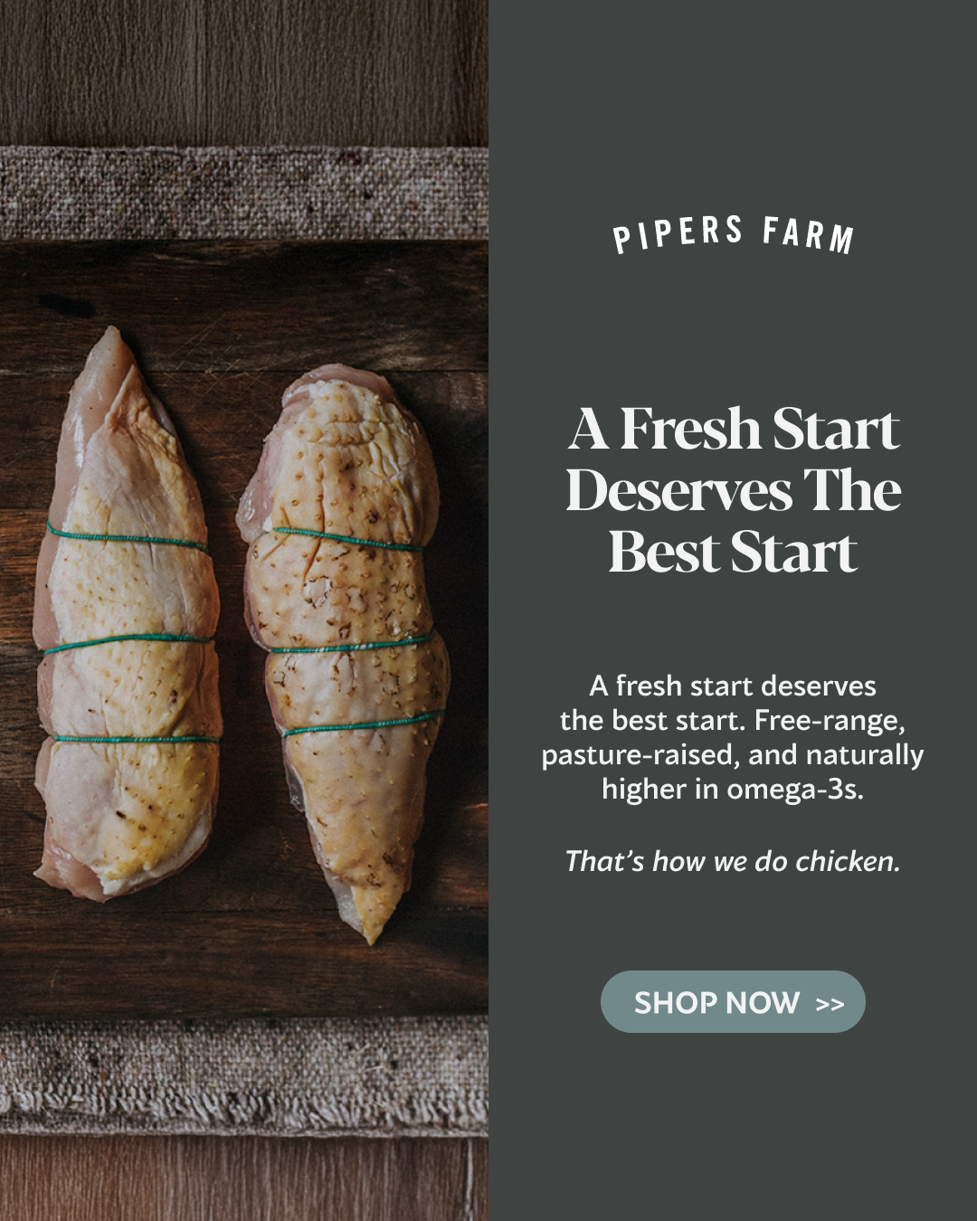 Pipers Farm Facebook ad from Jan 7, 2026