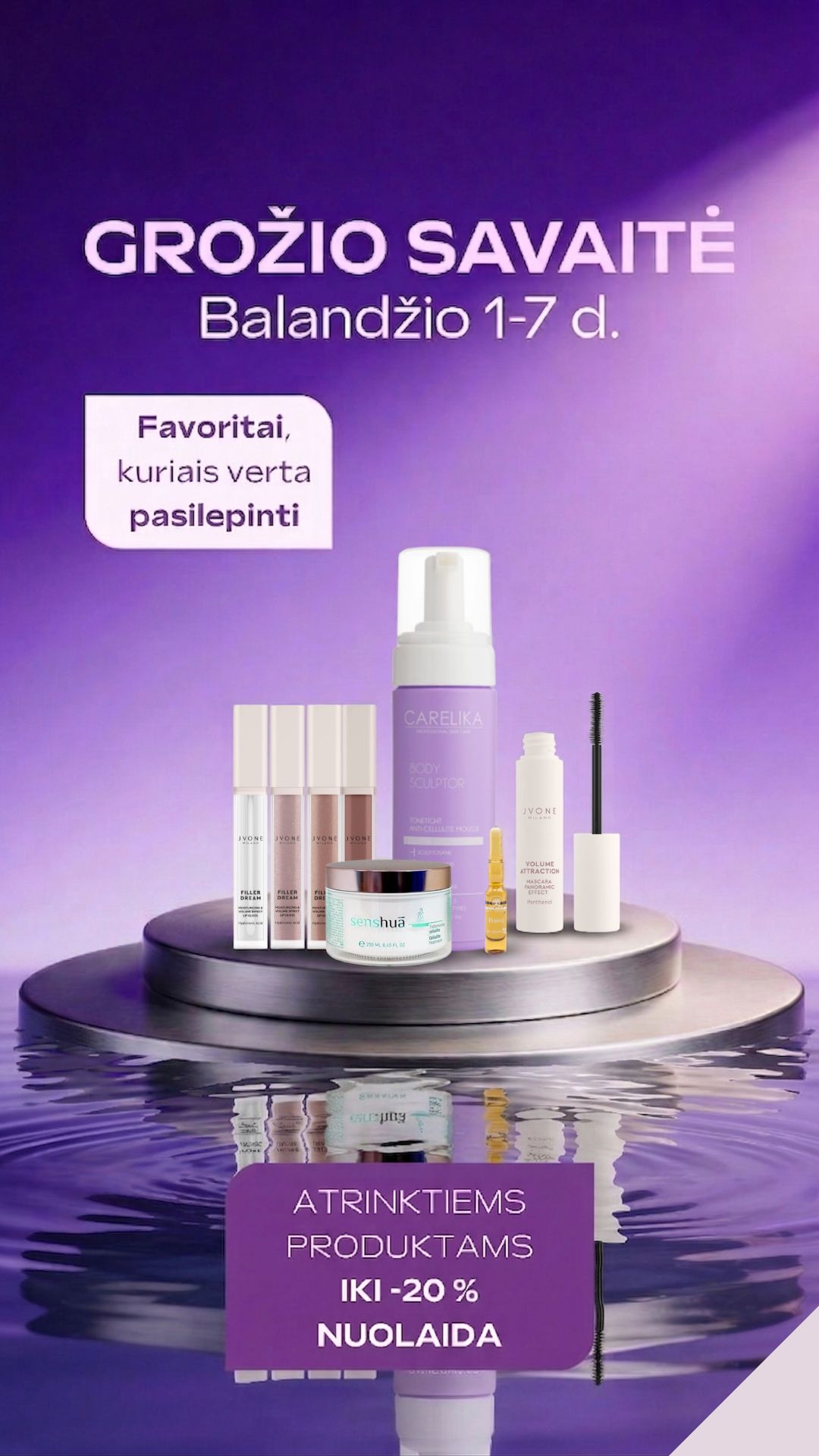 Beautyfor LT Facebook ad