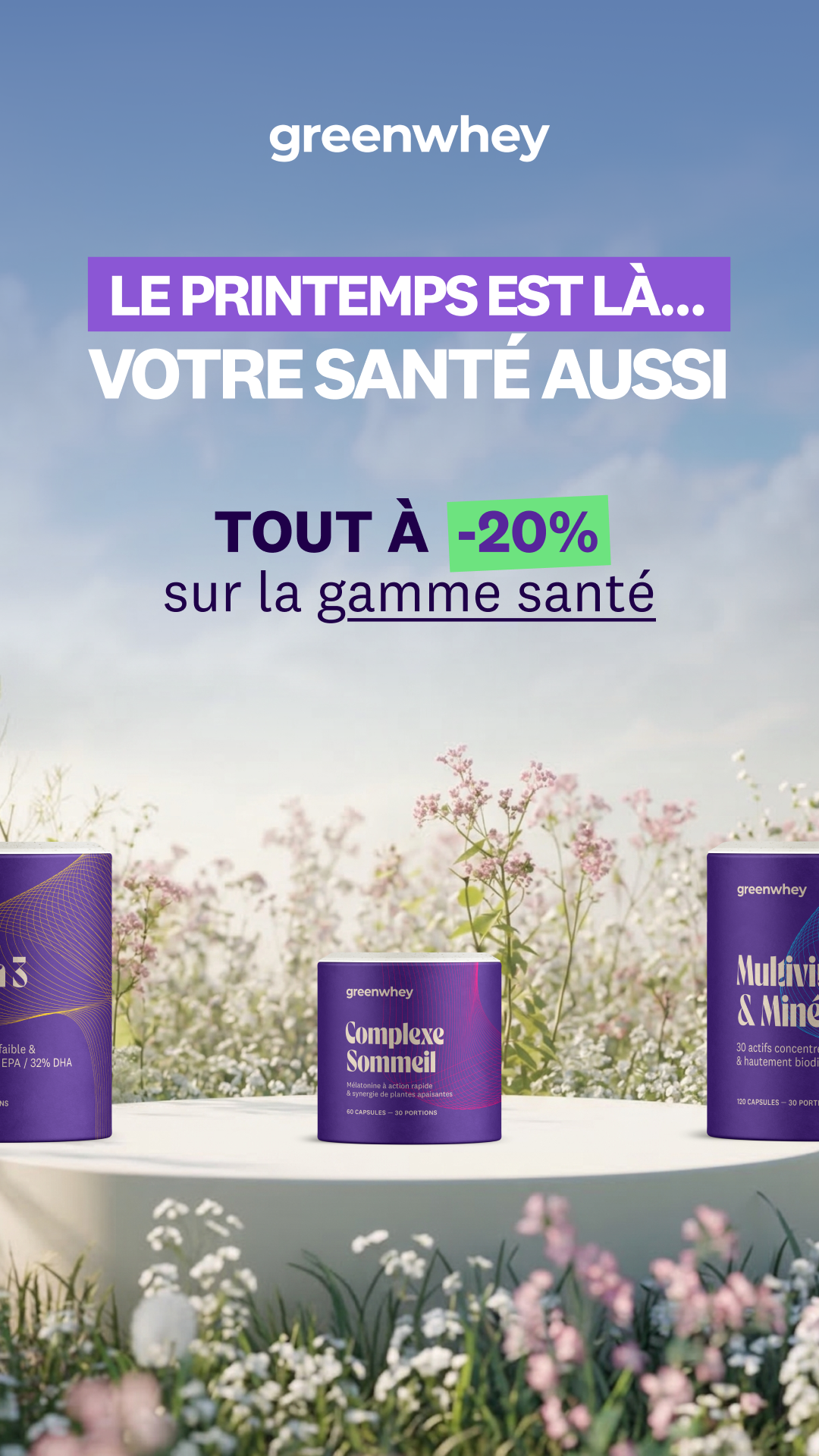 greenwhey Facebook ad
