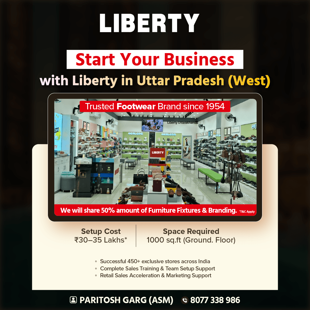 Liberty Shoes Ltd Retail Business Opportunity Facebook ad: Start Business with Liberty