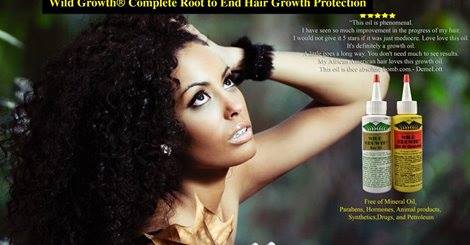 Wild Growth Hair Care Facebook ad