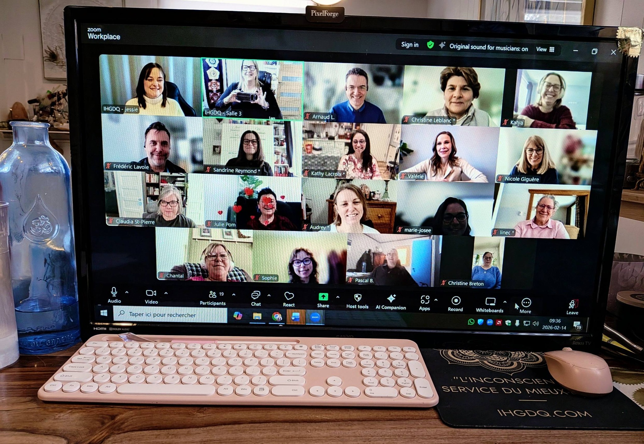 IHGDQ - Institut d'Hypnose Globale du Québec Facebook ad