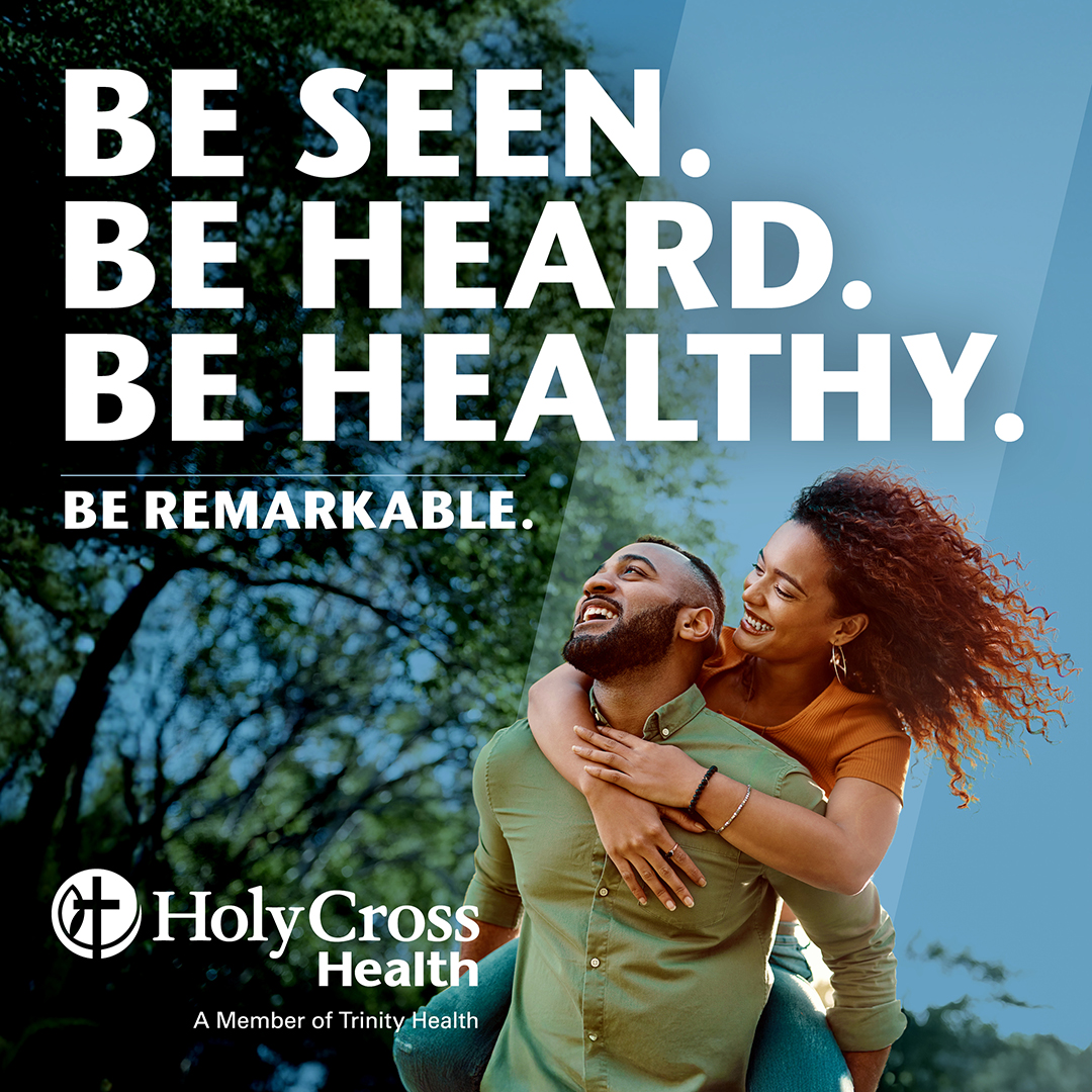 Holy Cross Health, Fort Lauderdale Facebook ad: Live your remarkable life.