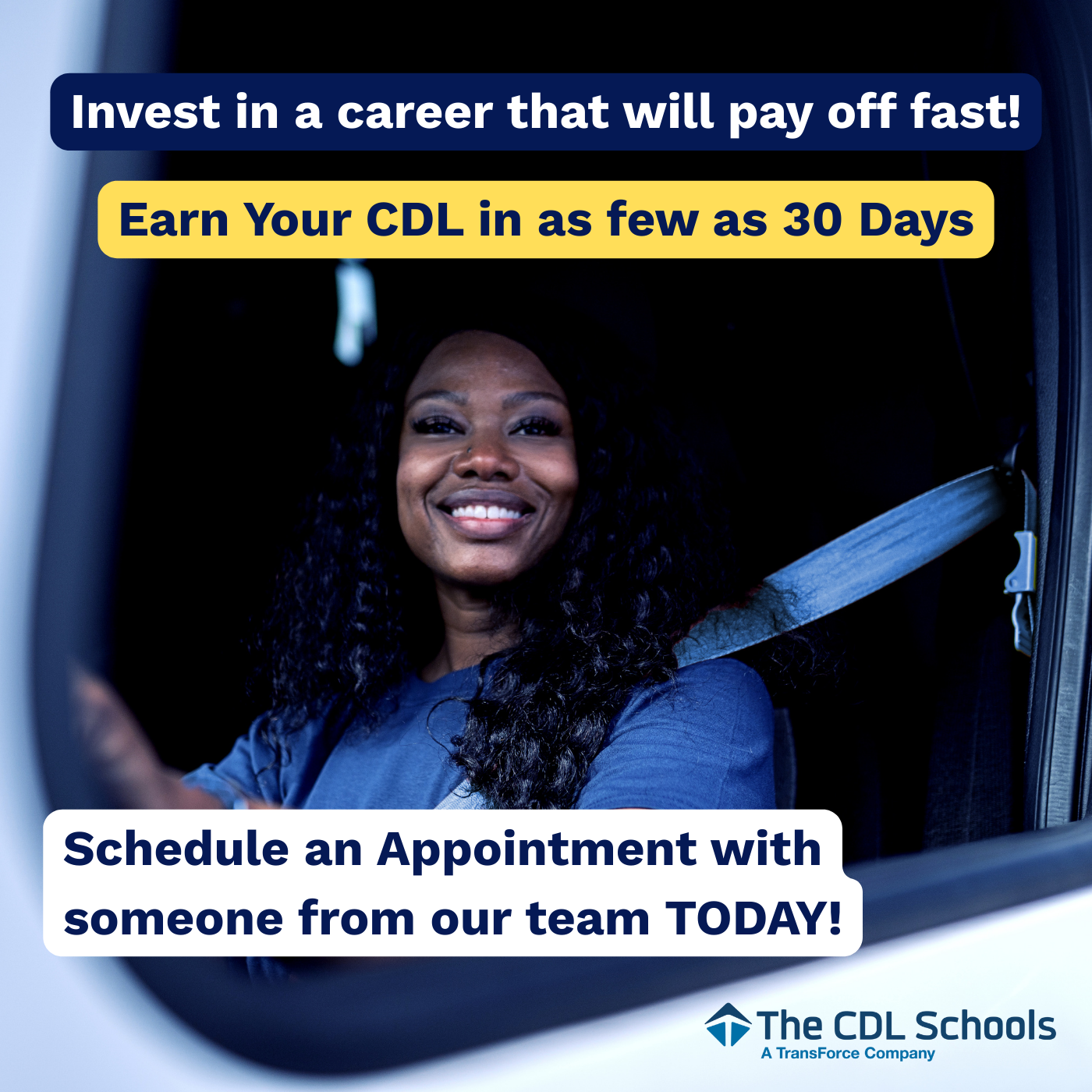 The CDL School - New York Facebook ad from Jan 7, 2026