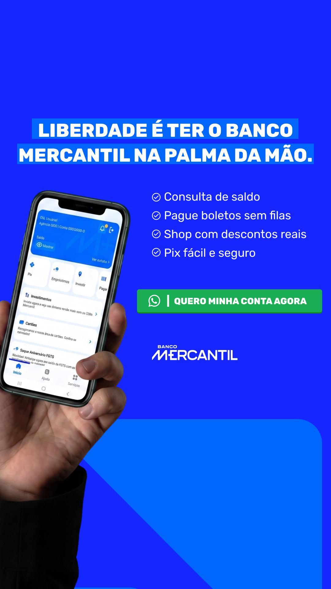 Banco Mercantil Facebook ad from Jun 1, 2026