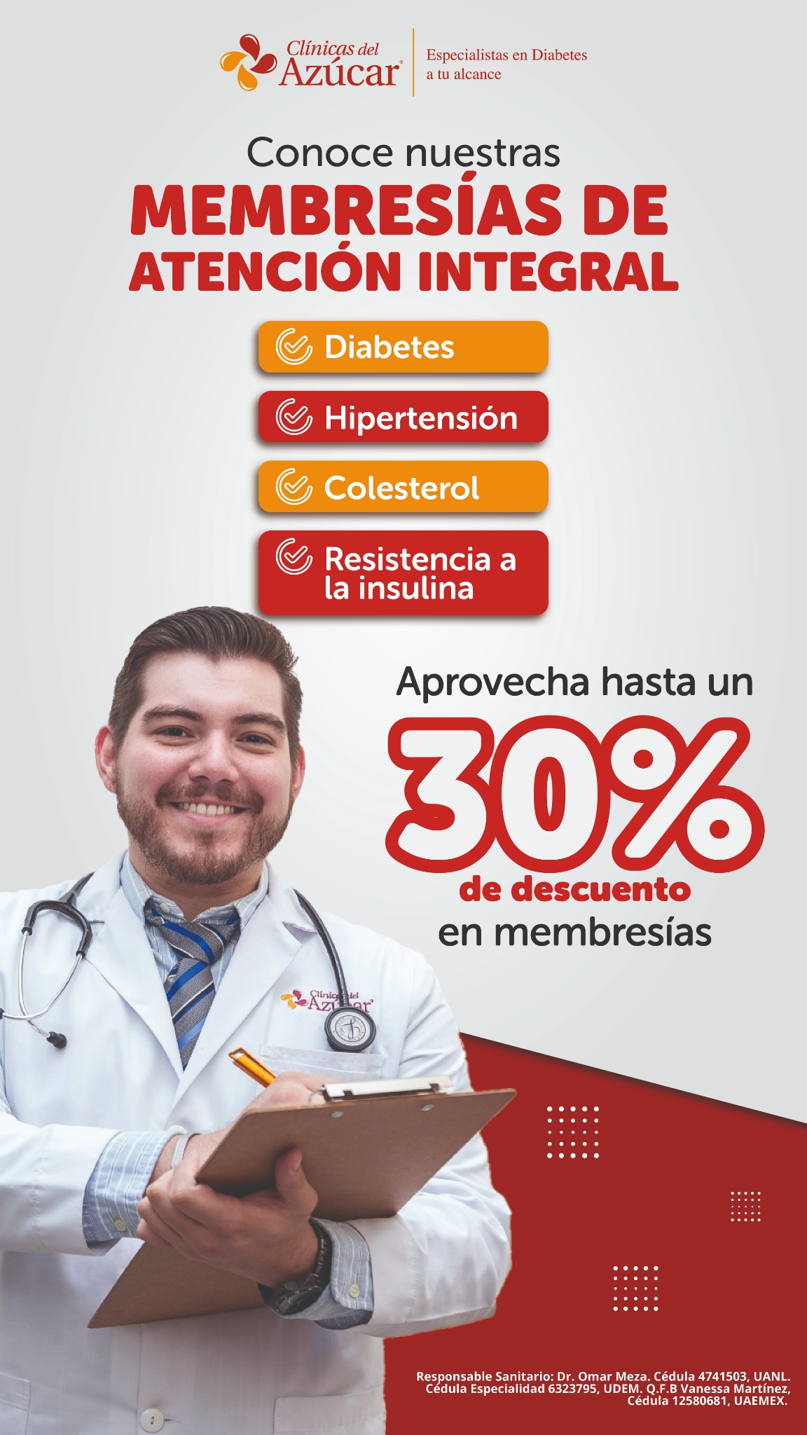 Clínicas del Azúcar Facebook ad