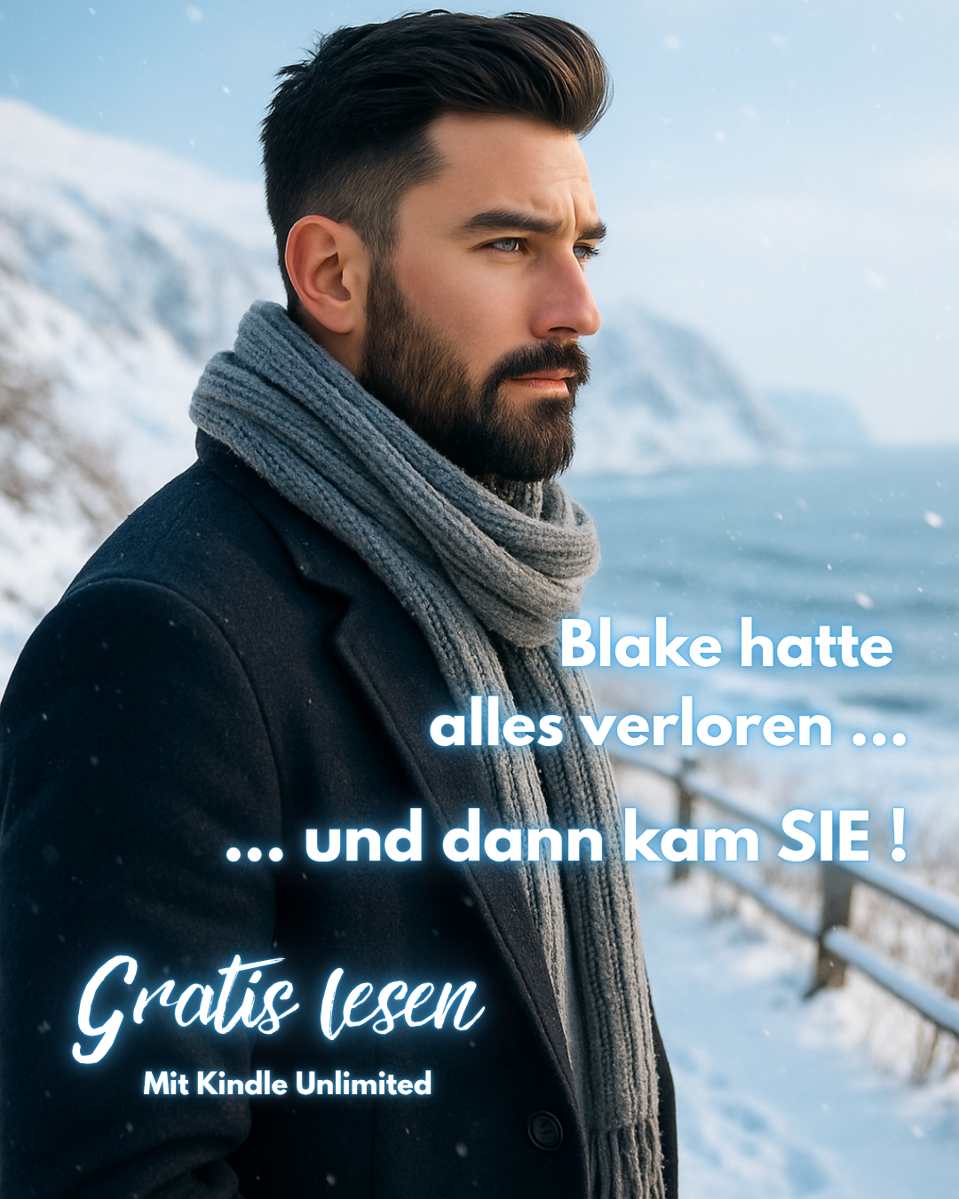 Sandra Cugier Books Facebook ad: Ein Mann, der mehr fühlt als er zeigt.