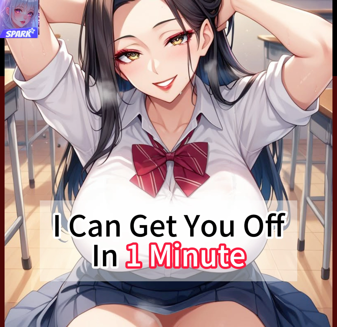 Spark girl Facebook ad: Spark Chat-AI Roleplay Freely