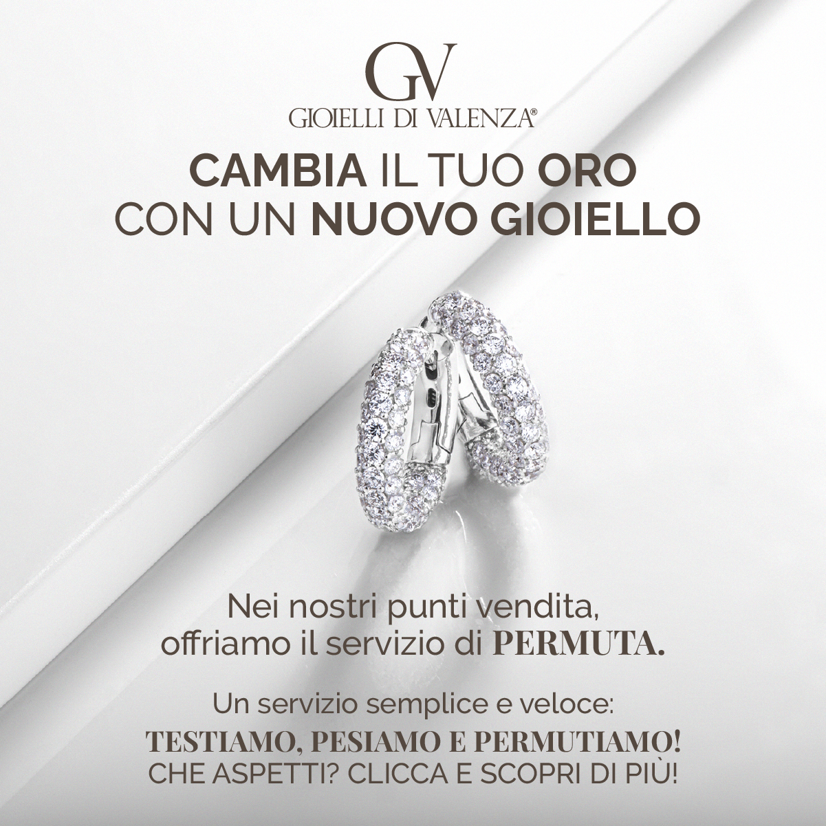 Gioielli di Valenza Facebook ad: Permuta il tuo oro