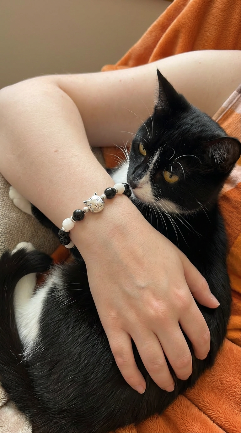 Paw Promise Facebook ad: Cat Lover Bracelets