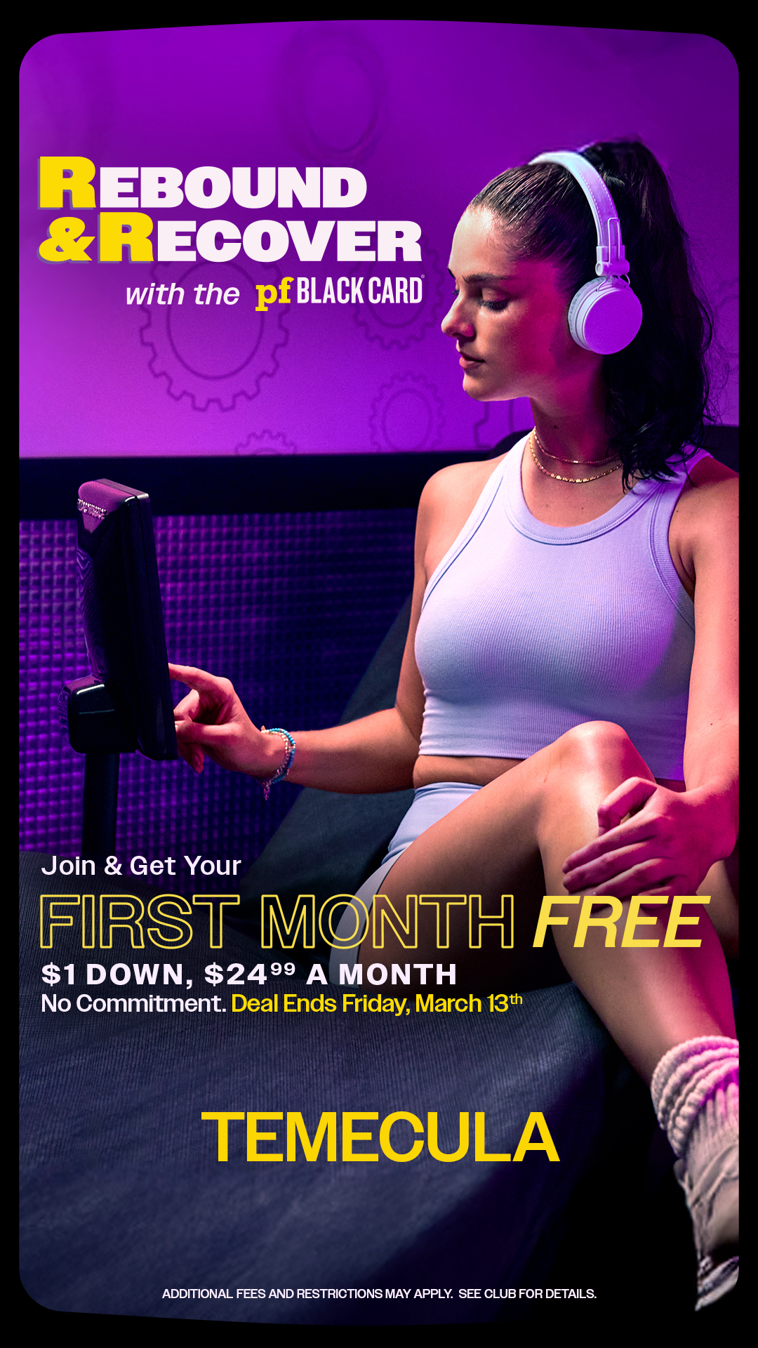 Planet Fitness Facebook ad