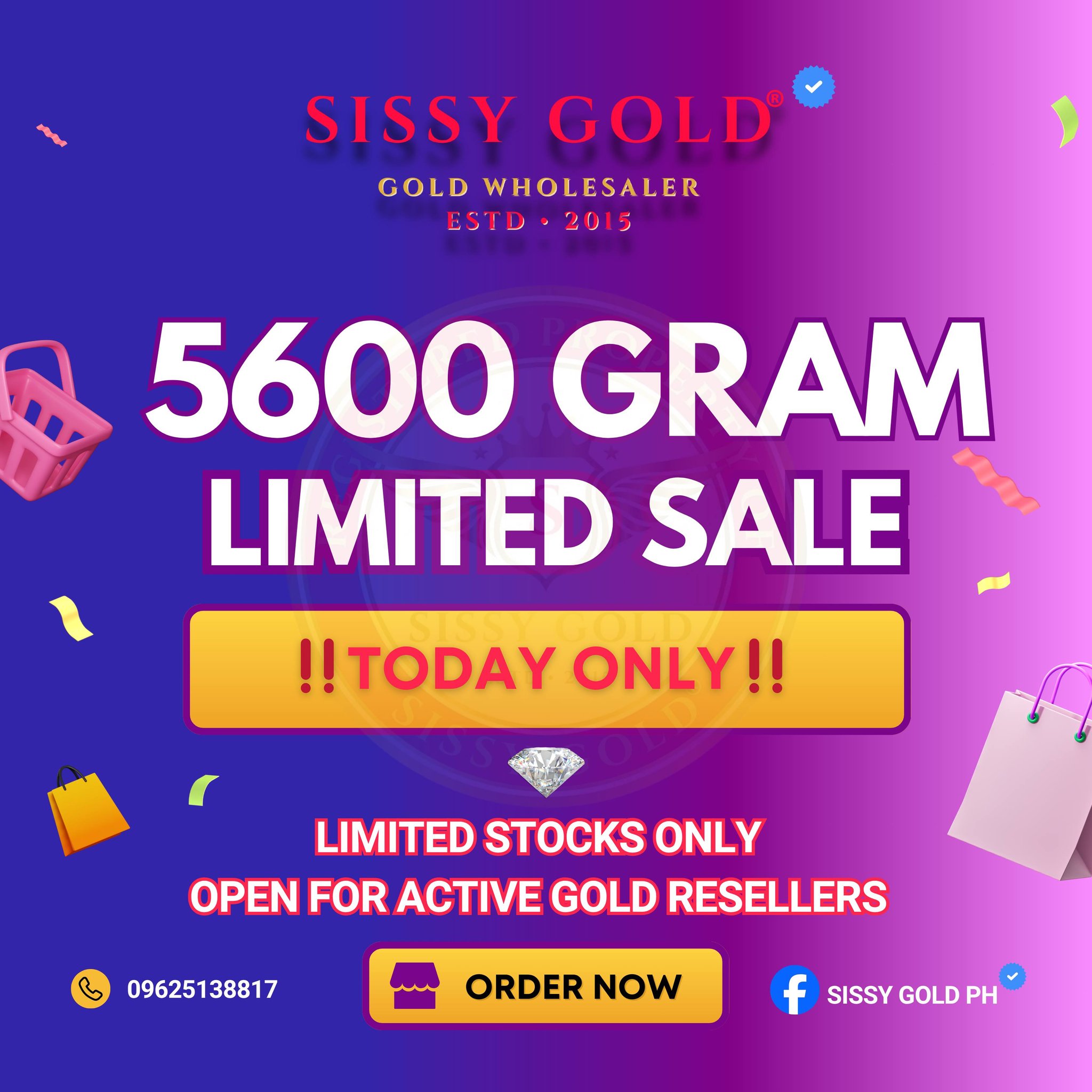 SISSY Gold PH Facebook ad