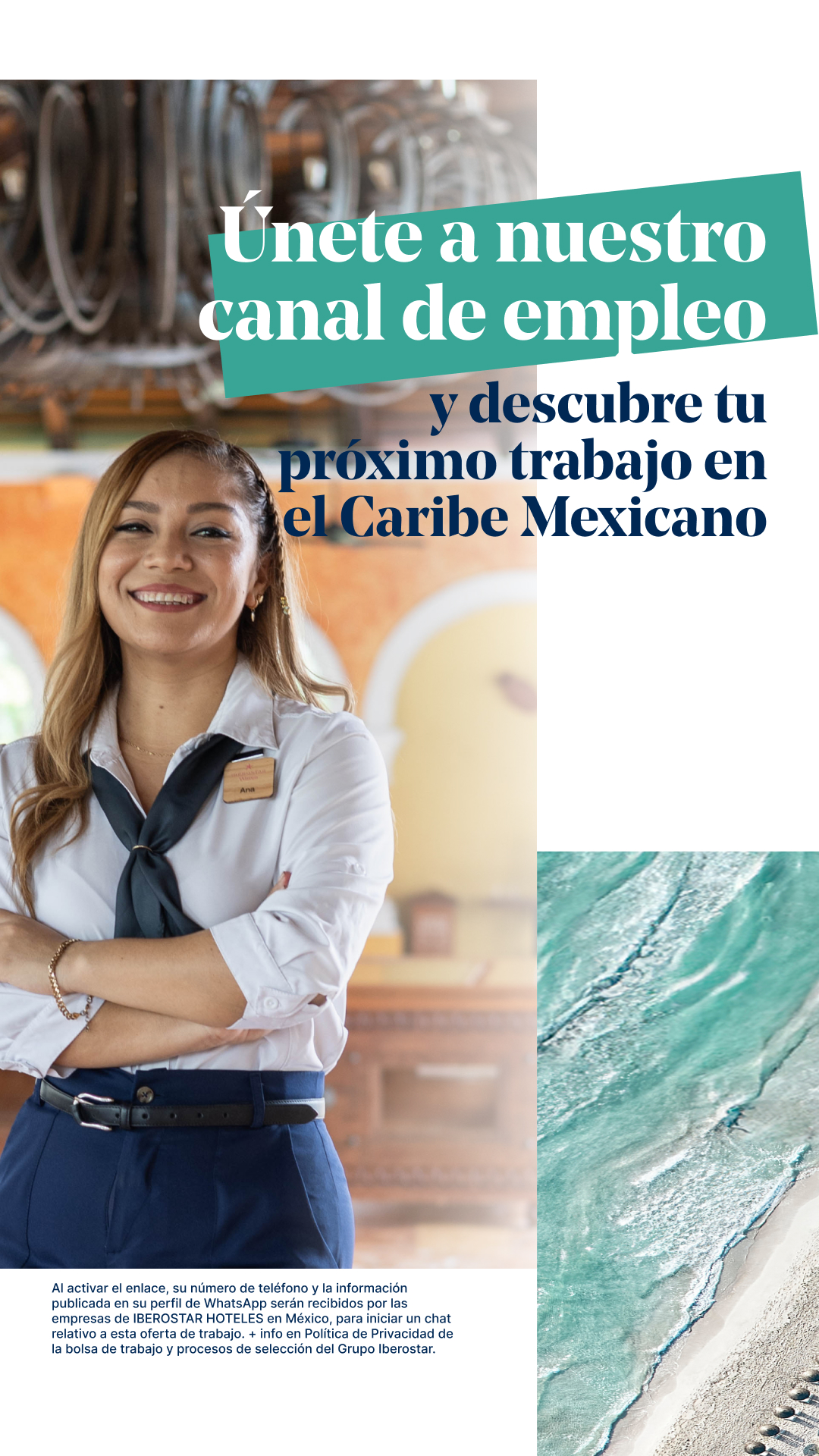 Iberostar Careers México Facebook ad from Dec 19, 2025