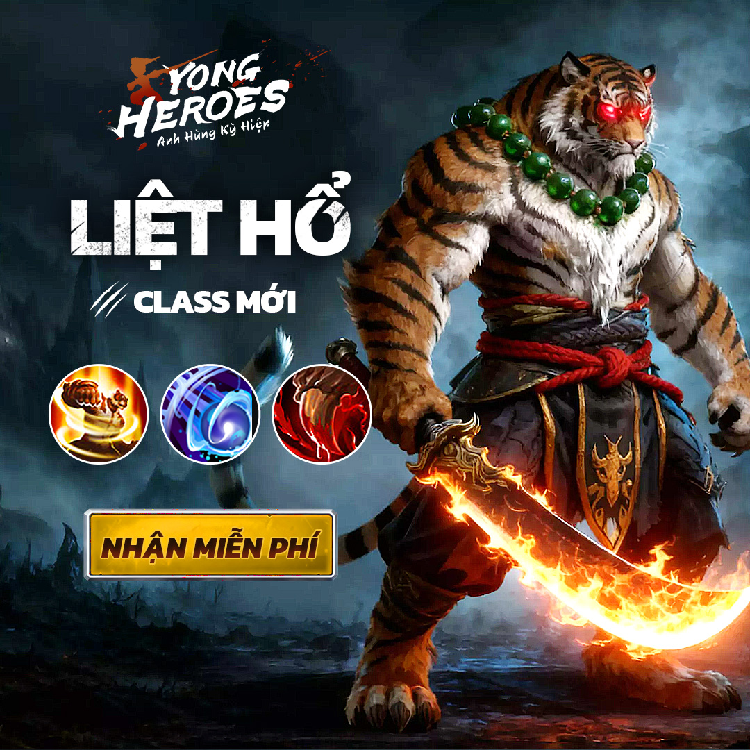 Yong Heroes Facebook ad: VIP Code: Master888