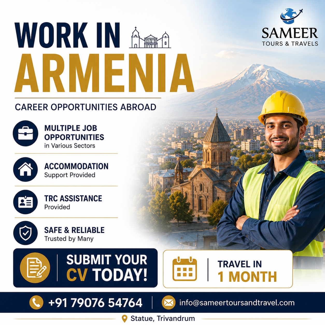 Sameer Tours & Travels Facebook ad