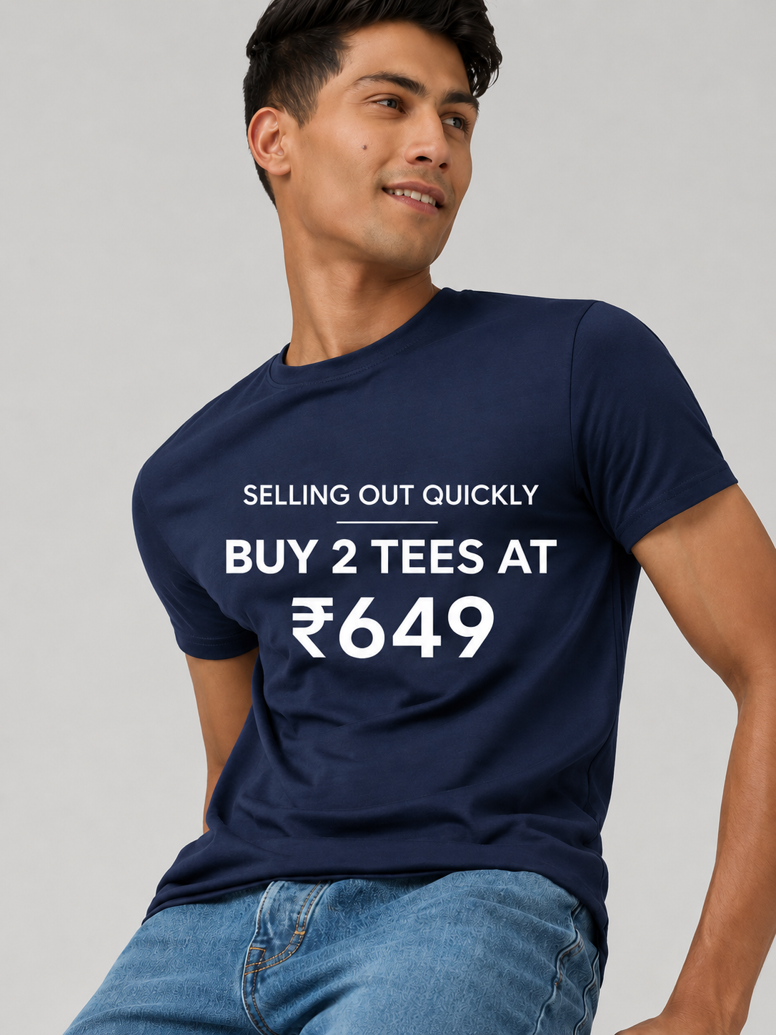 Amaree Facebook ad: Grab 2 Premium T-Shirts for Just ₹649