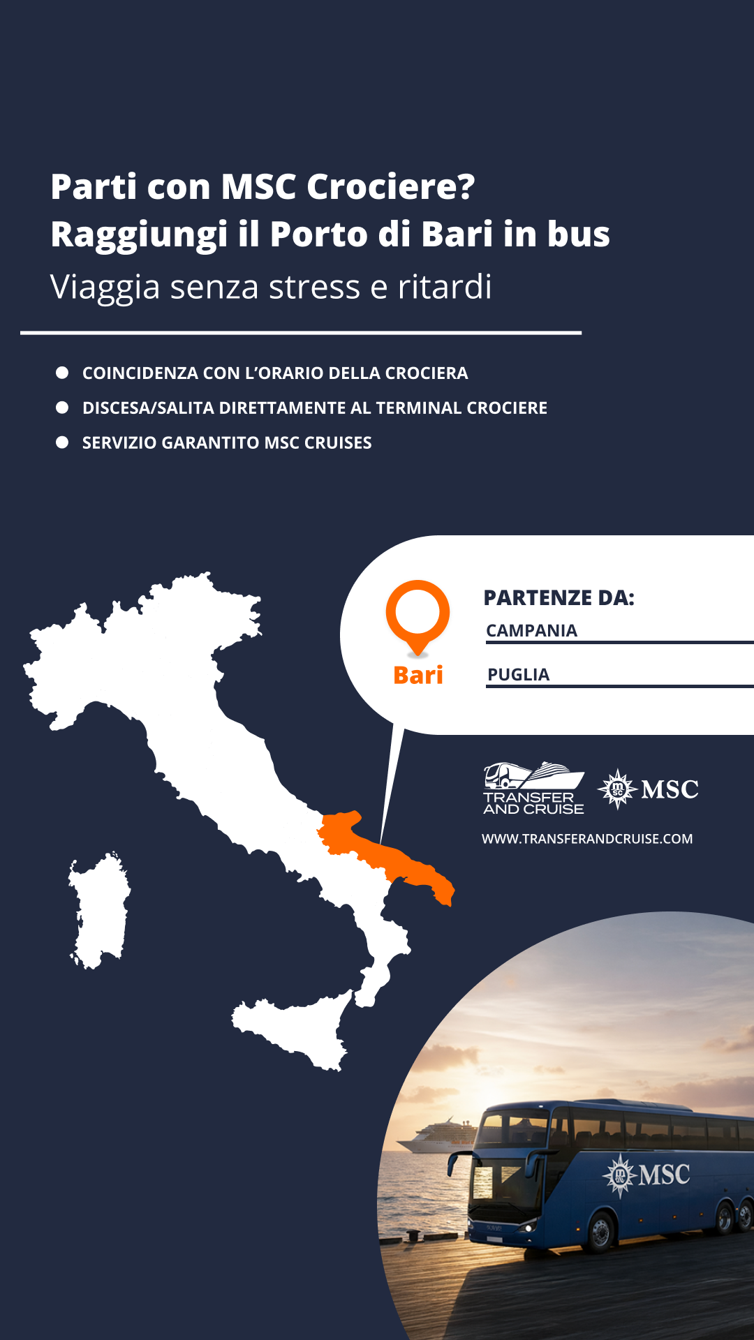 TransferandCruise.com Facebook ad