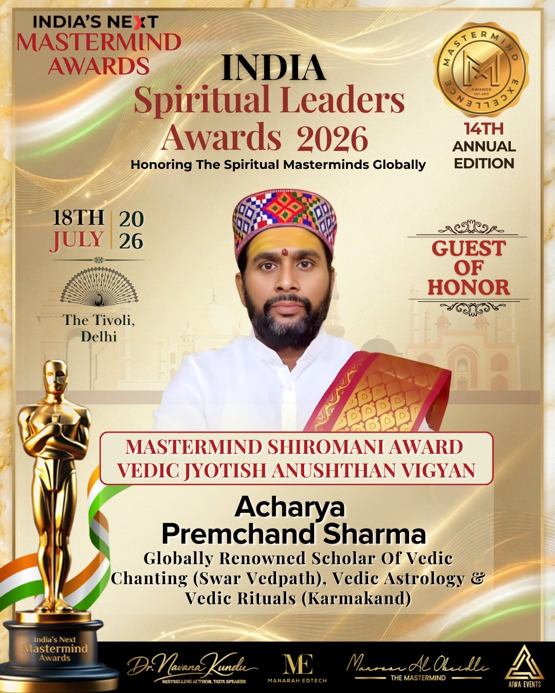 India's Next MasterMind Awards Facebook ad: Award Nomination / Speaker / Sponsor.