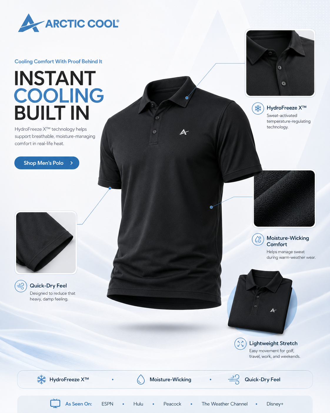 Arctic Cool Facebook ad