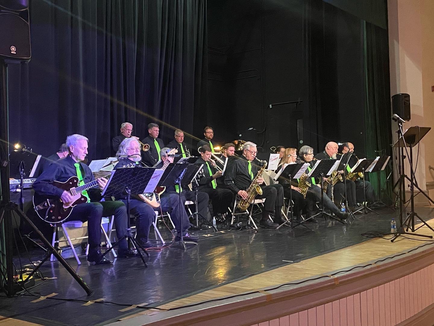 Bel Air Armory Facebook ad: An Evening with the Ain't Misbehavin' Big Band!