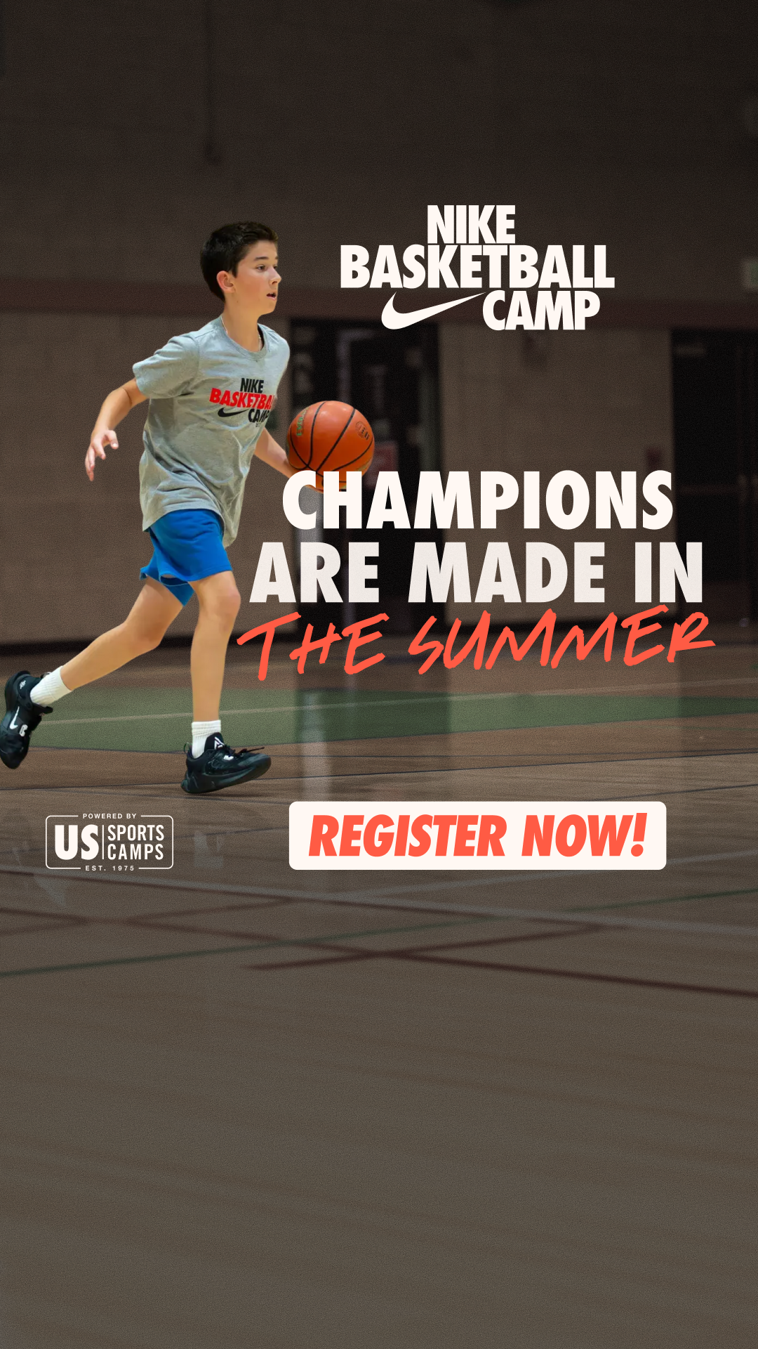 US Sports Camps - NIKE Sports Camps Facebook ad