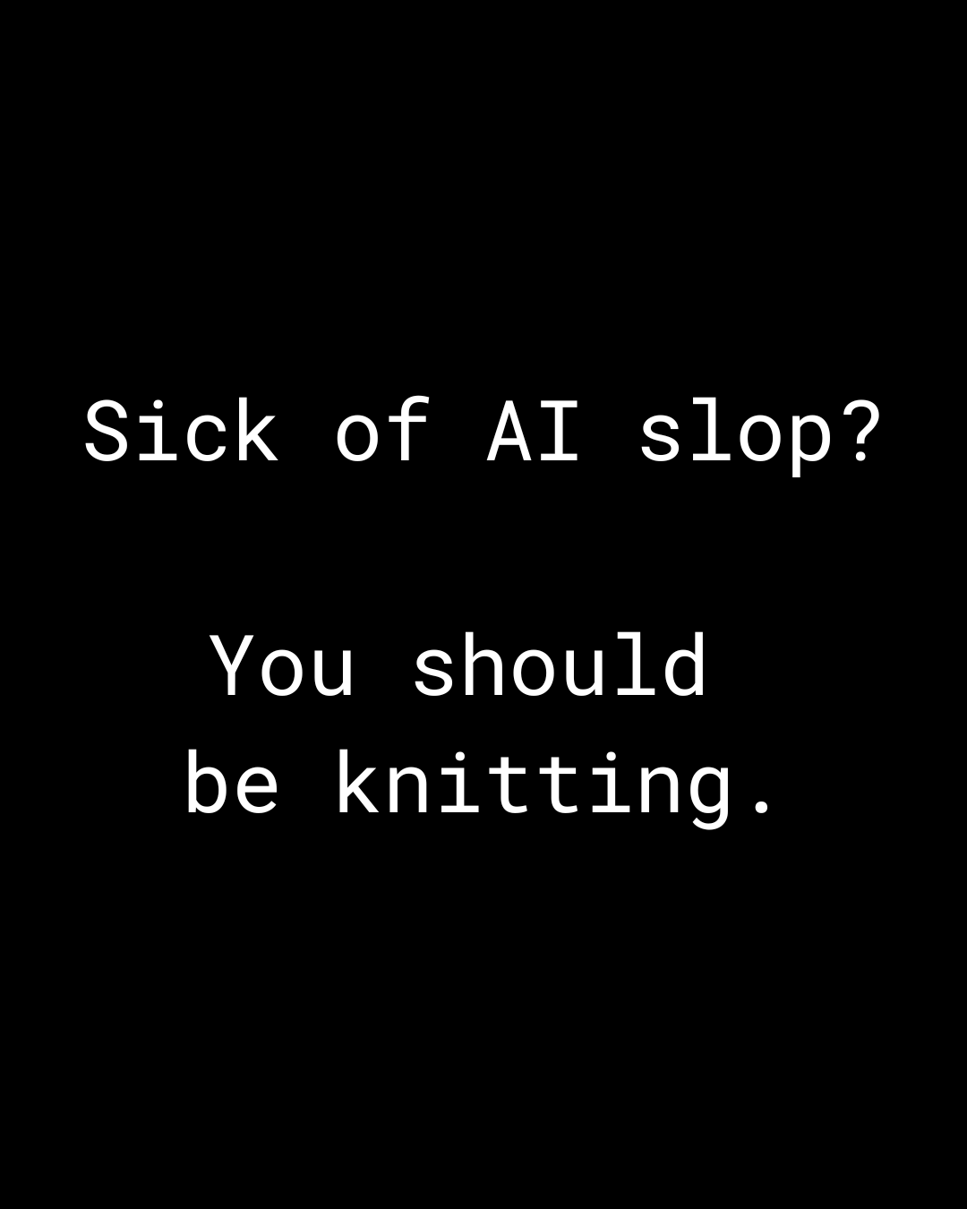 Knit Picks Facebook ad