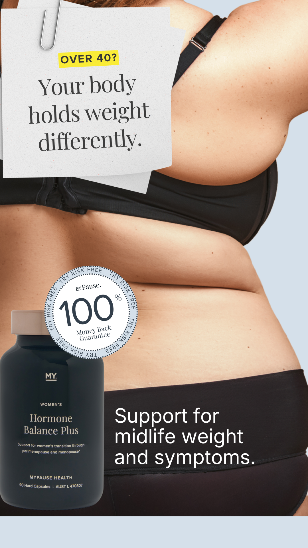 MyPause Health Facebook ad