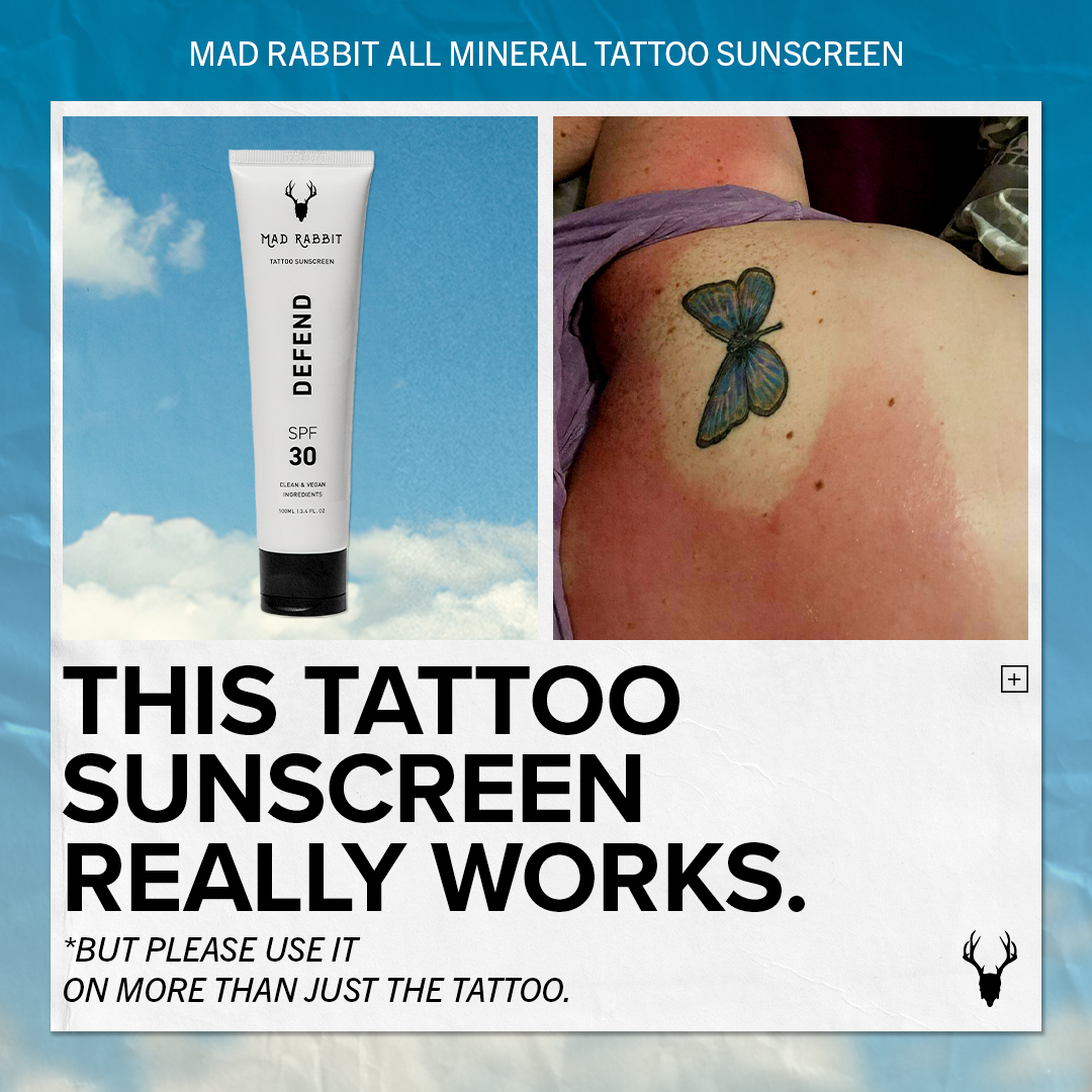 Mad Rabbit Tattoo Facebook ad