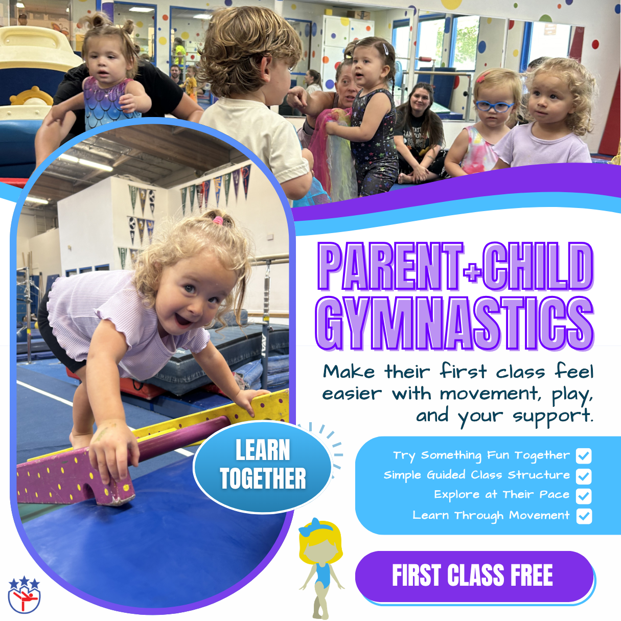 Byers Gymnastics Center - Roseville Facebook ad
